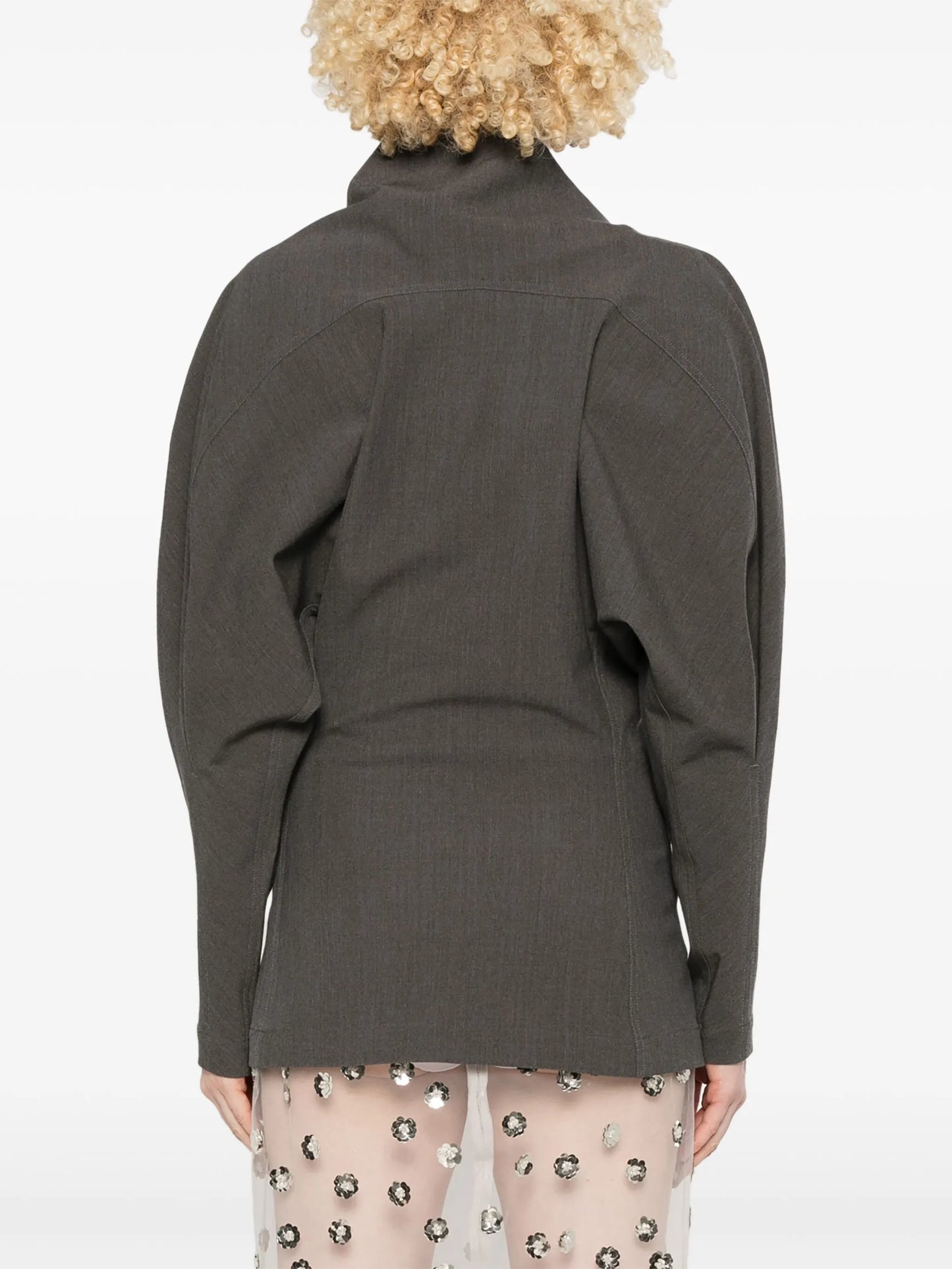asymmetric-neck top