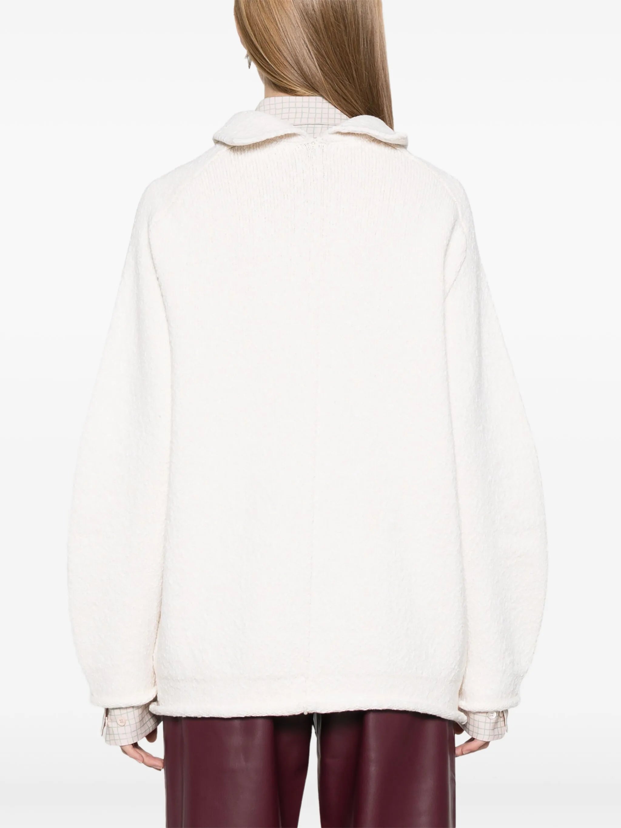 textured sweater