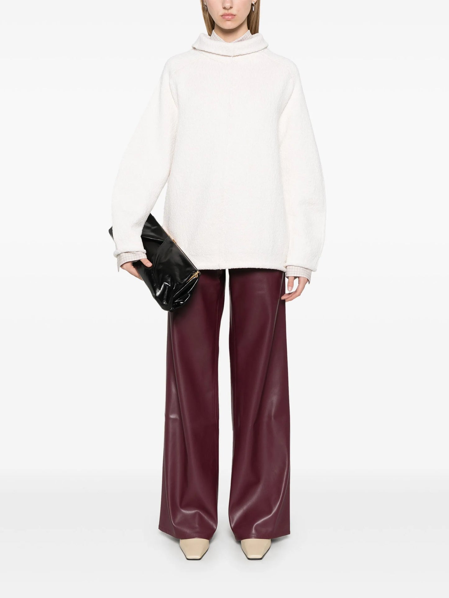 textured sweater