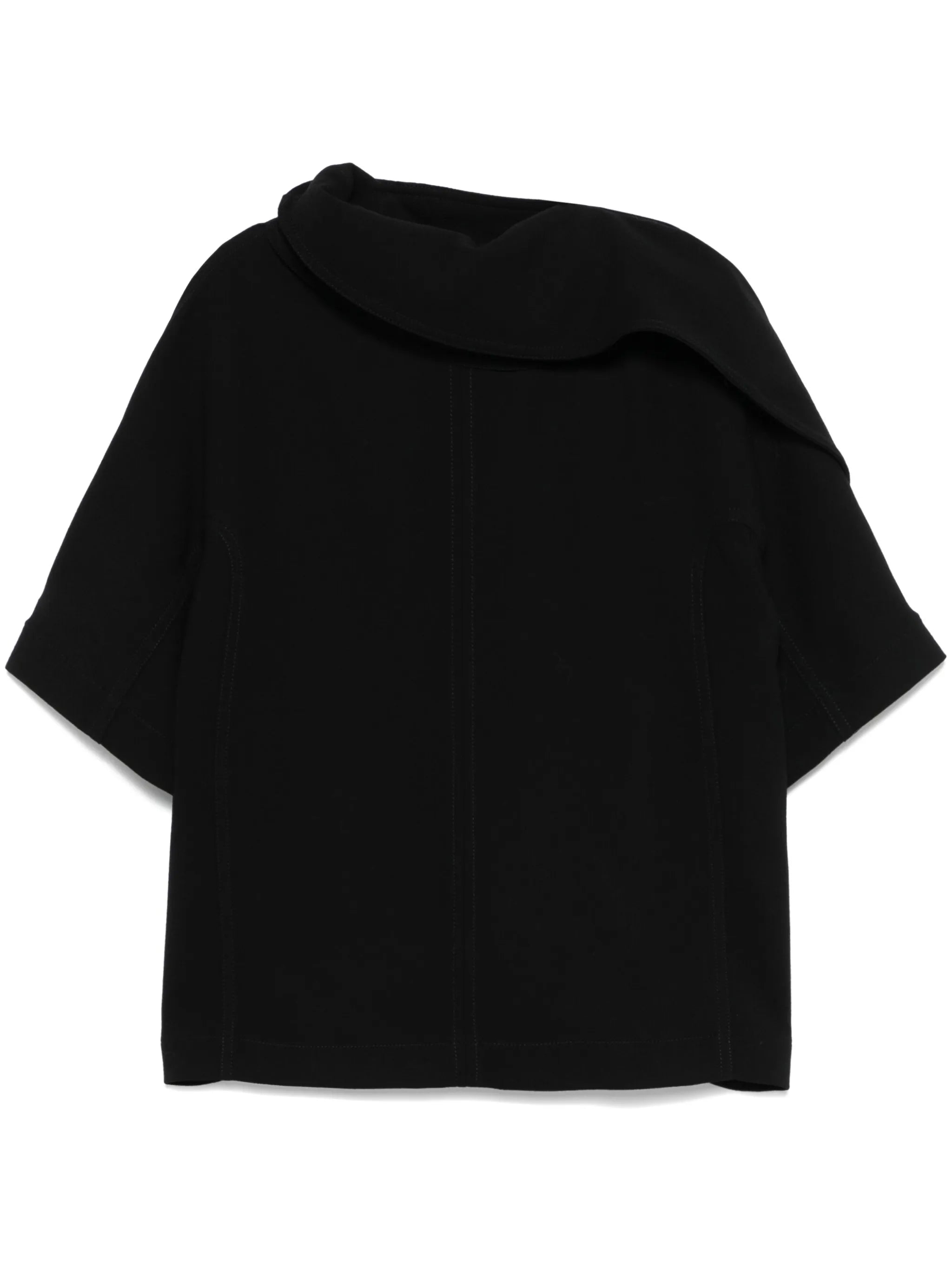 wool crepe Top