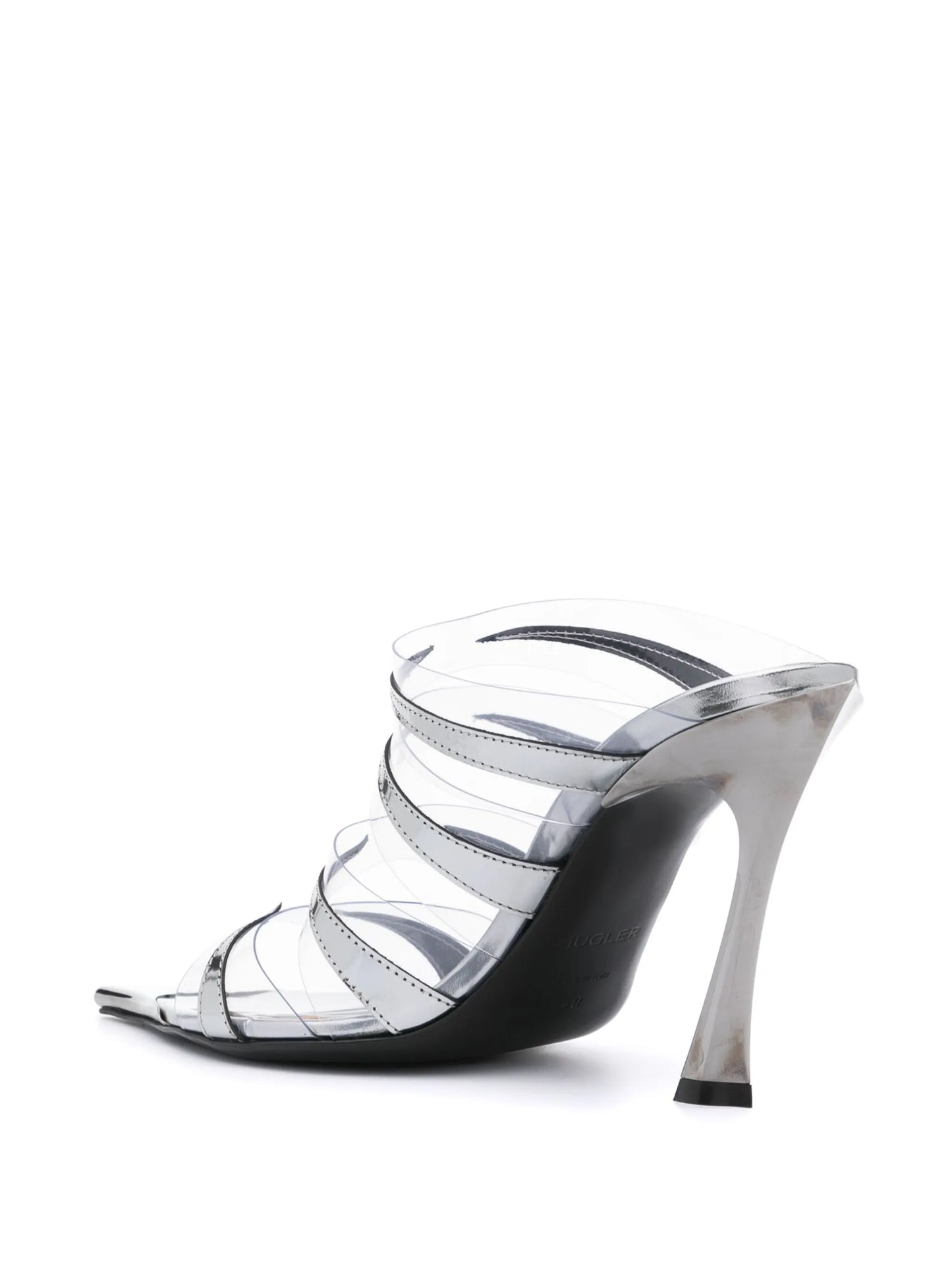 120mm transparent-straps sandals