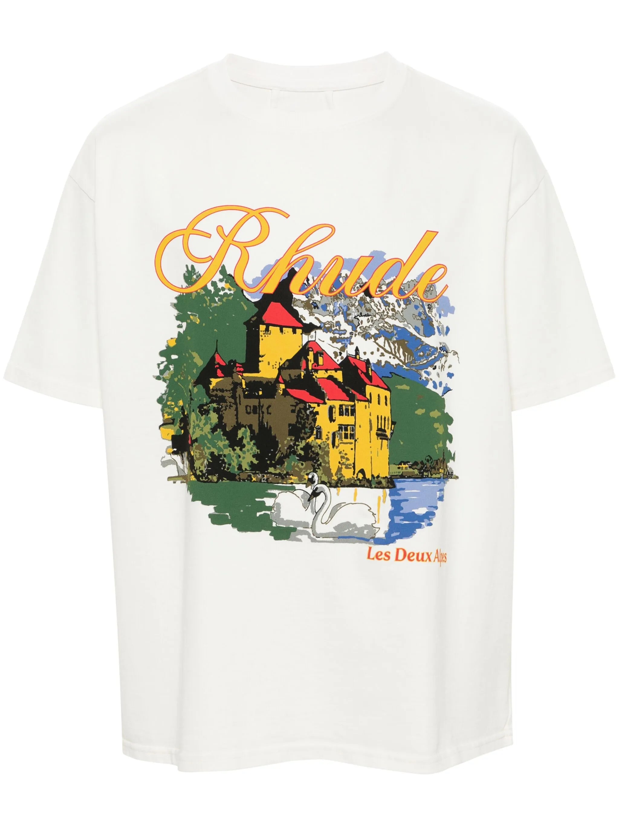 logo-print cotton T-shirt