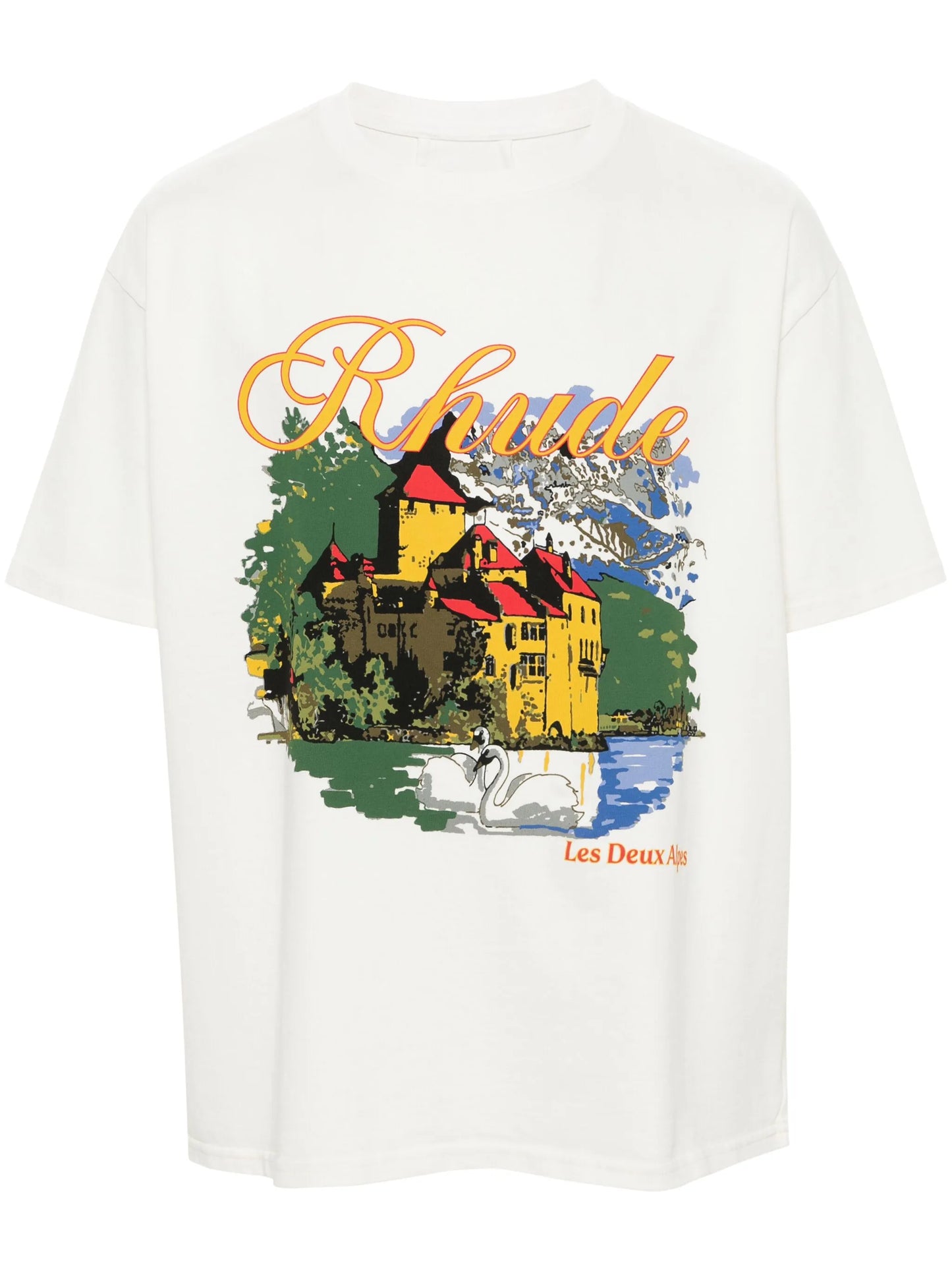 logo-print cotton T-shirt