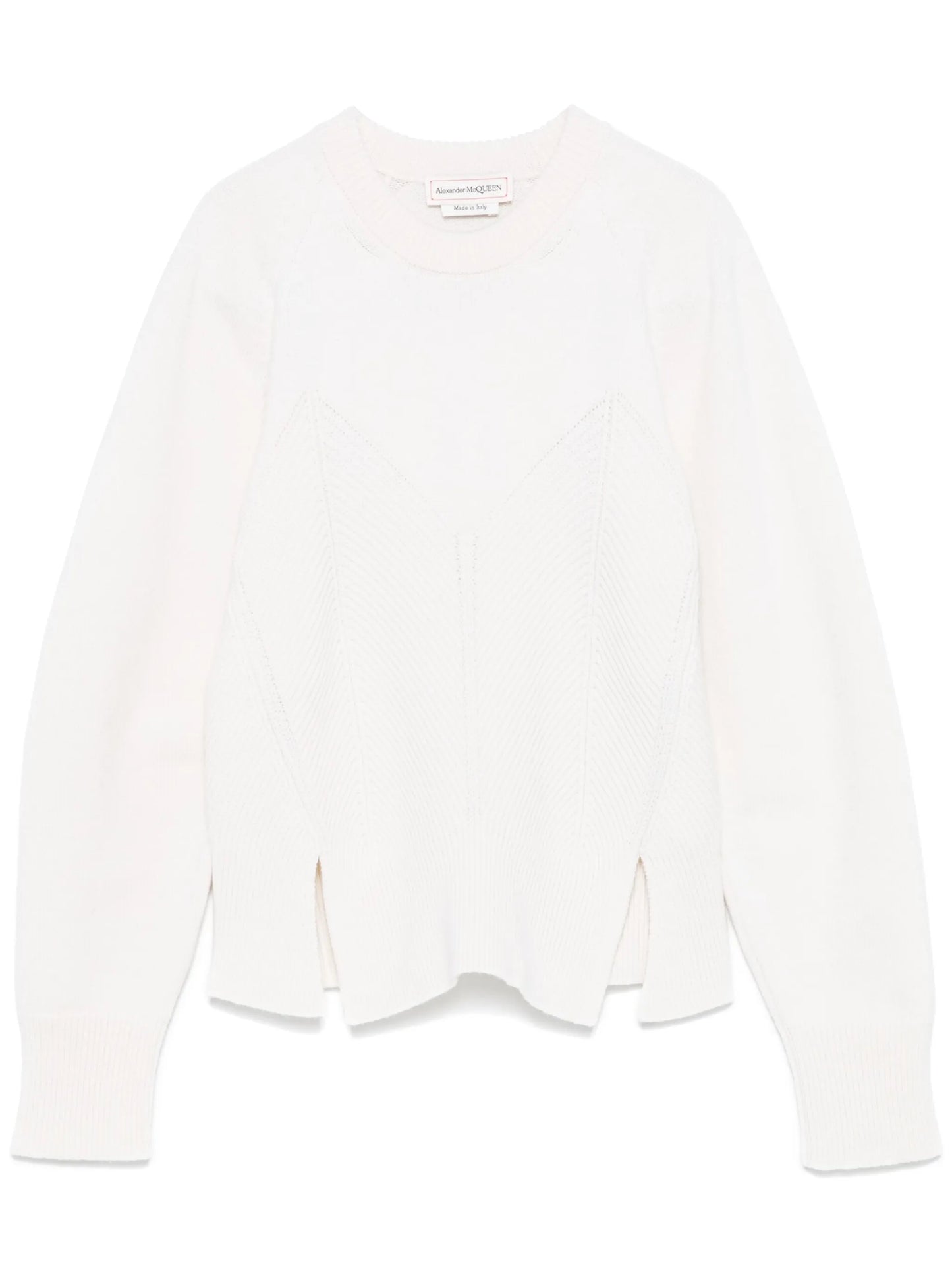 geometric-pattern sweater
