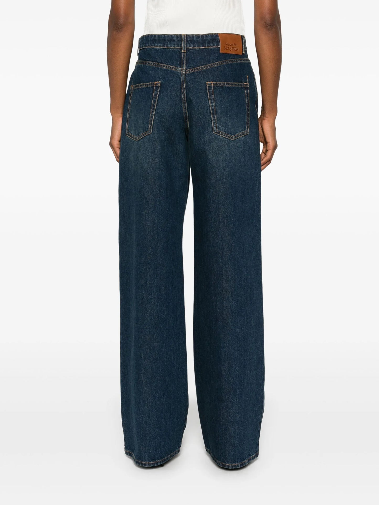 wide-leg jeans