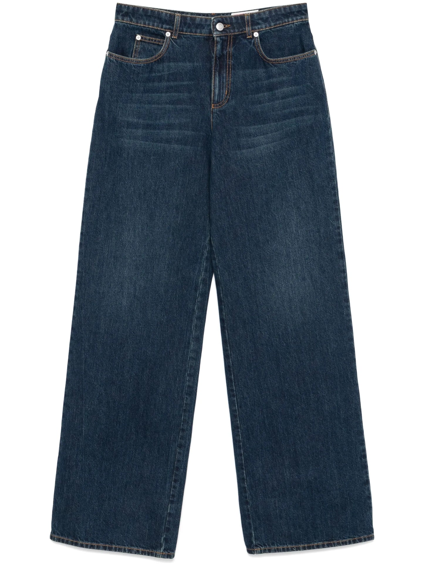 wide-leg jeans