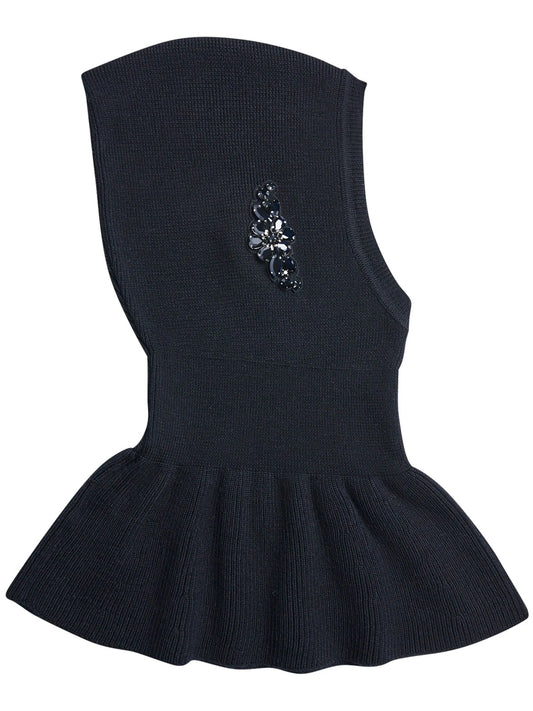 crystal-embellished balaclava