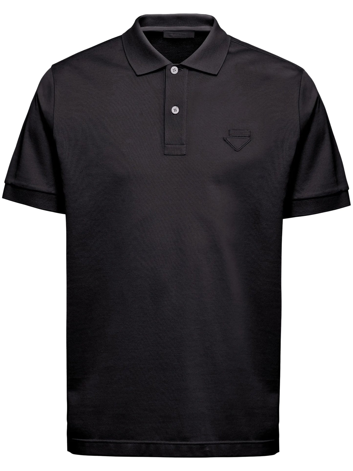 piqué short-sleeve polo shirt