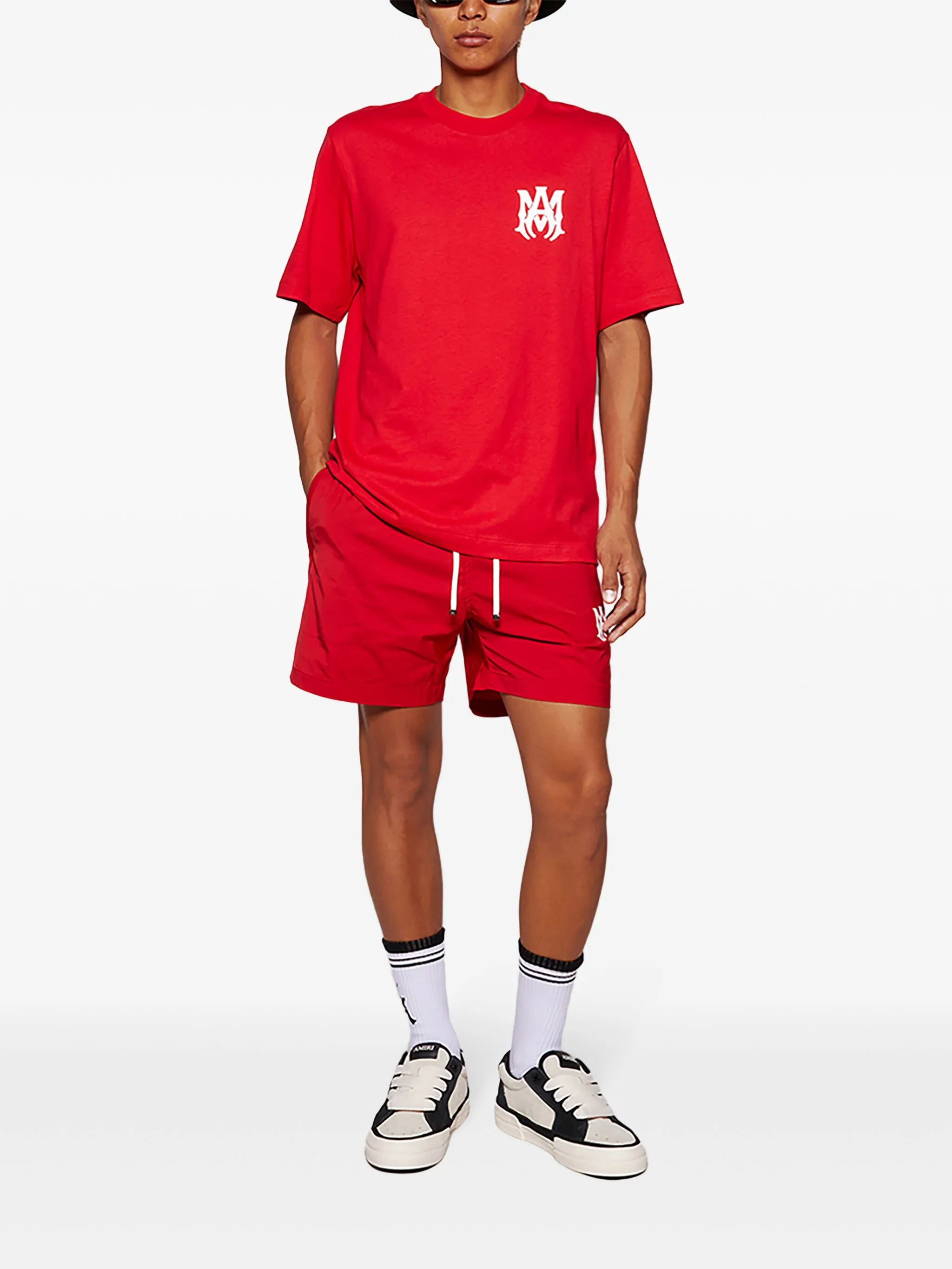 logo-print cotton T-shirt