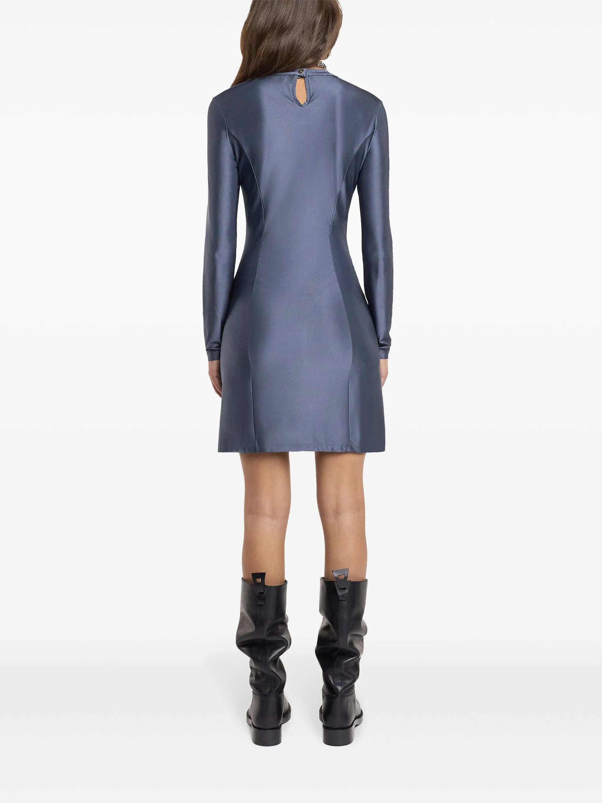asymmetric T-shirt mini dress