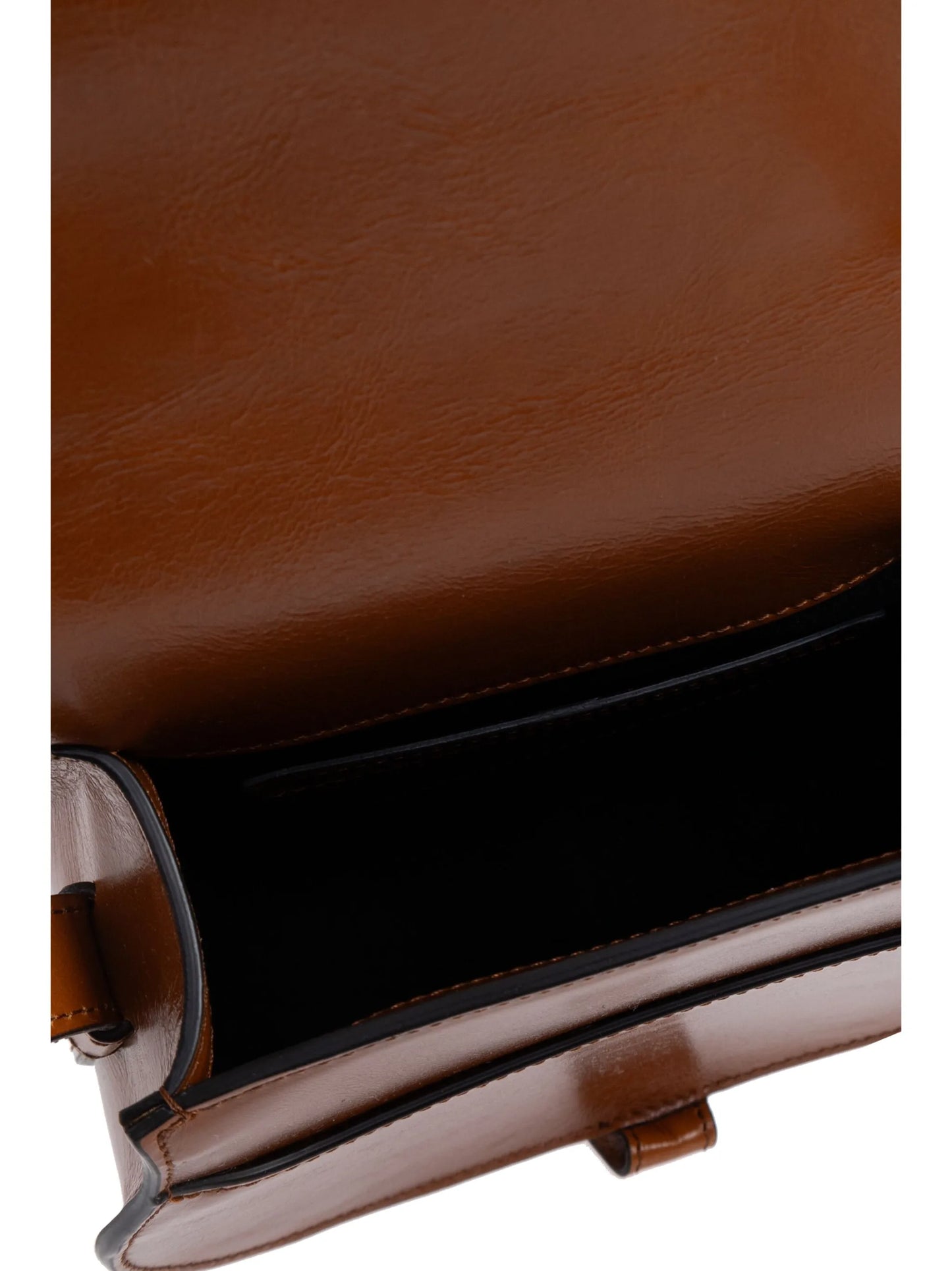 small Marcie leather saddle bag
