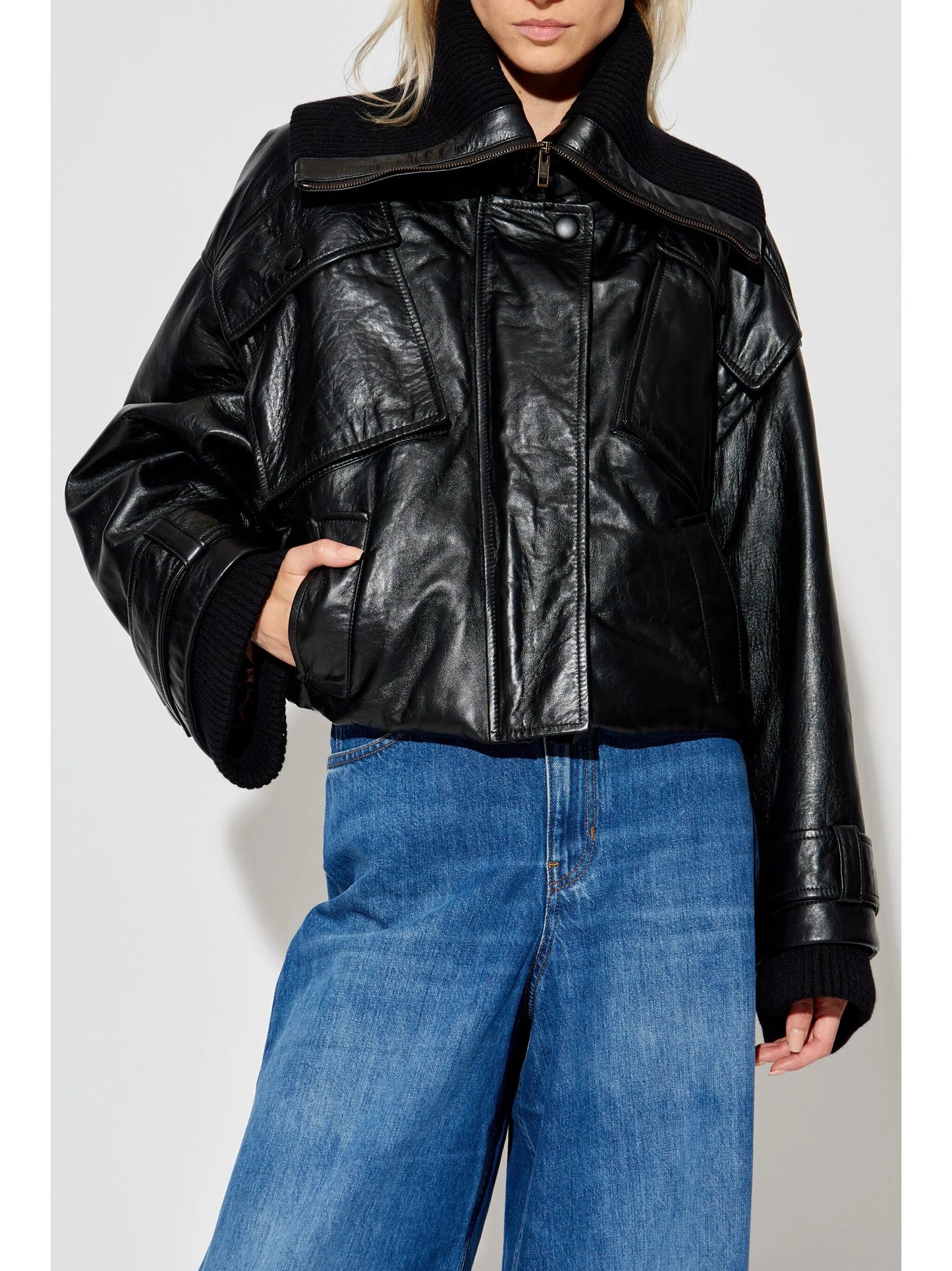 leather jacket