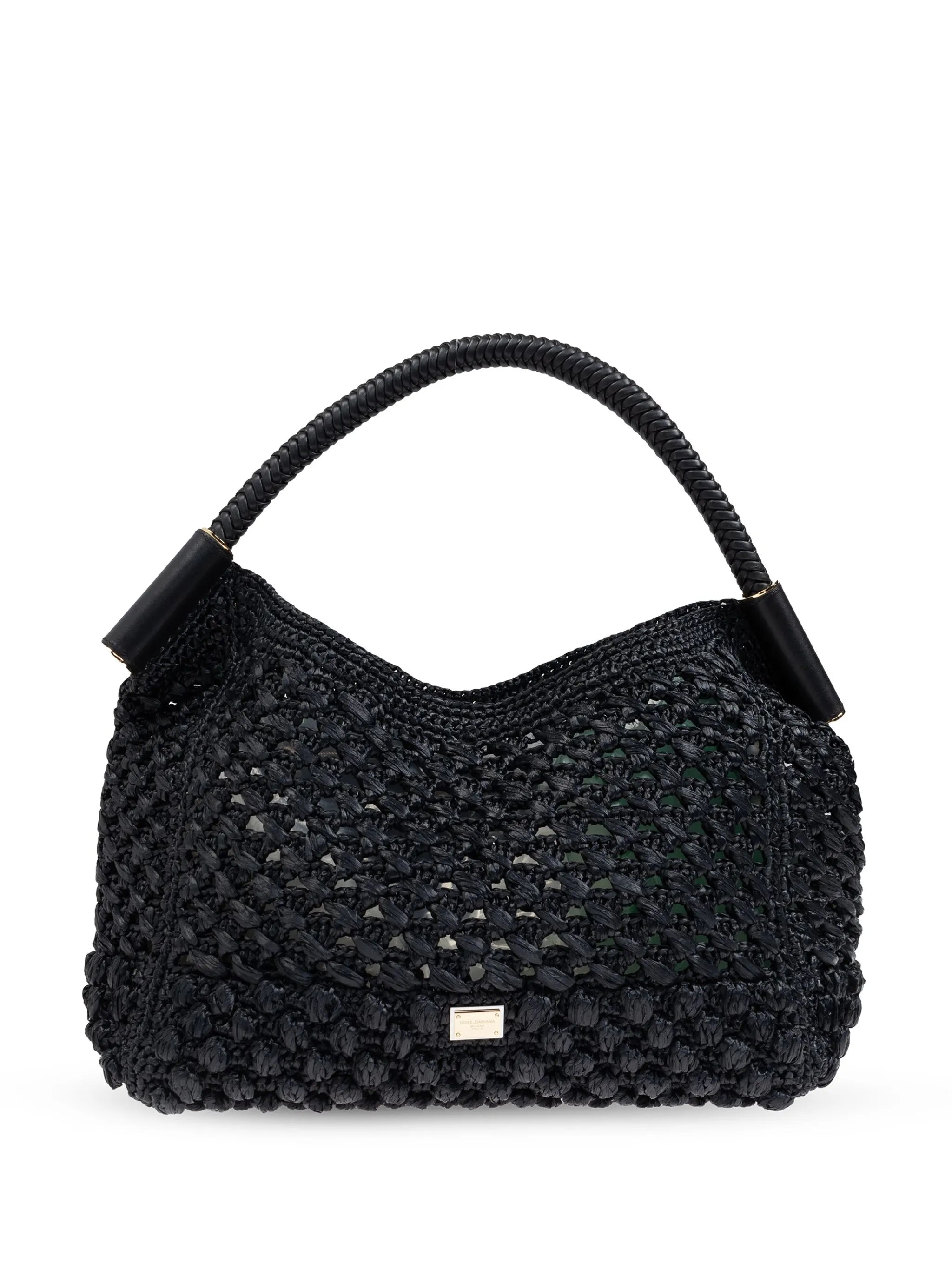 logo-plaque tote bag