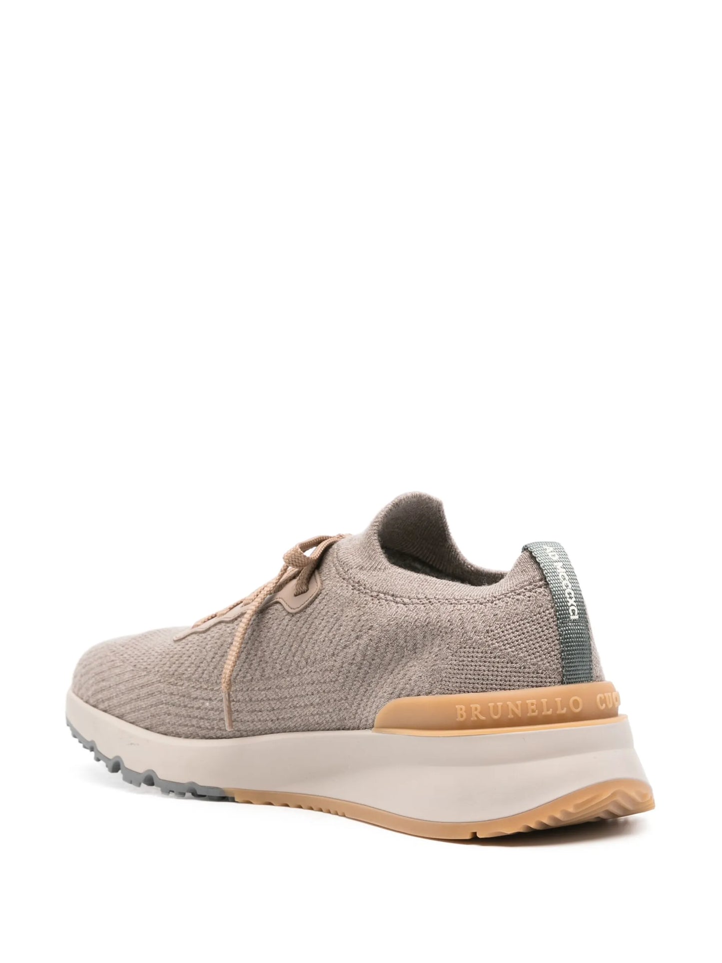 knitted-upper sneakers