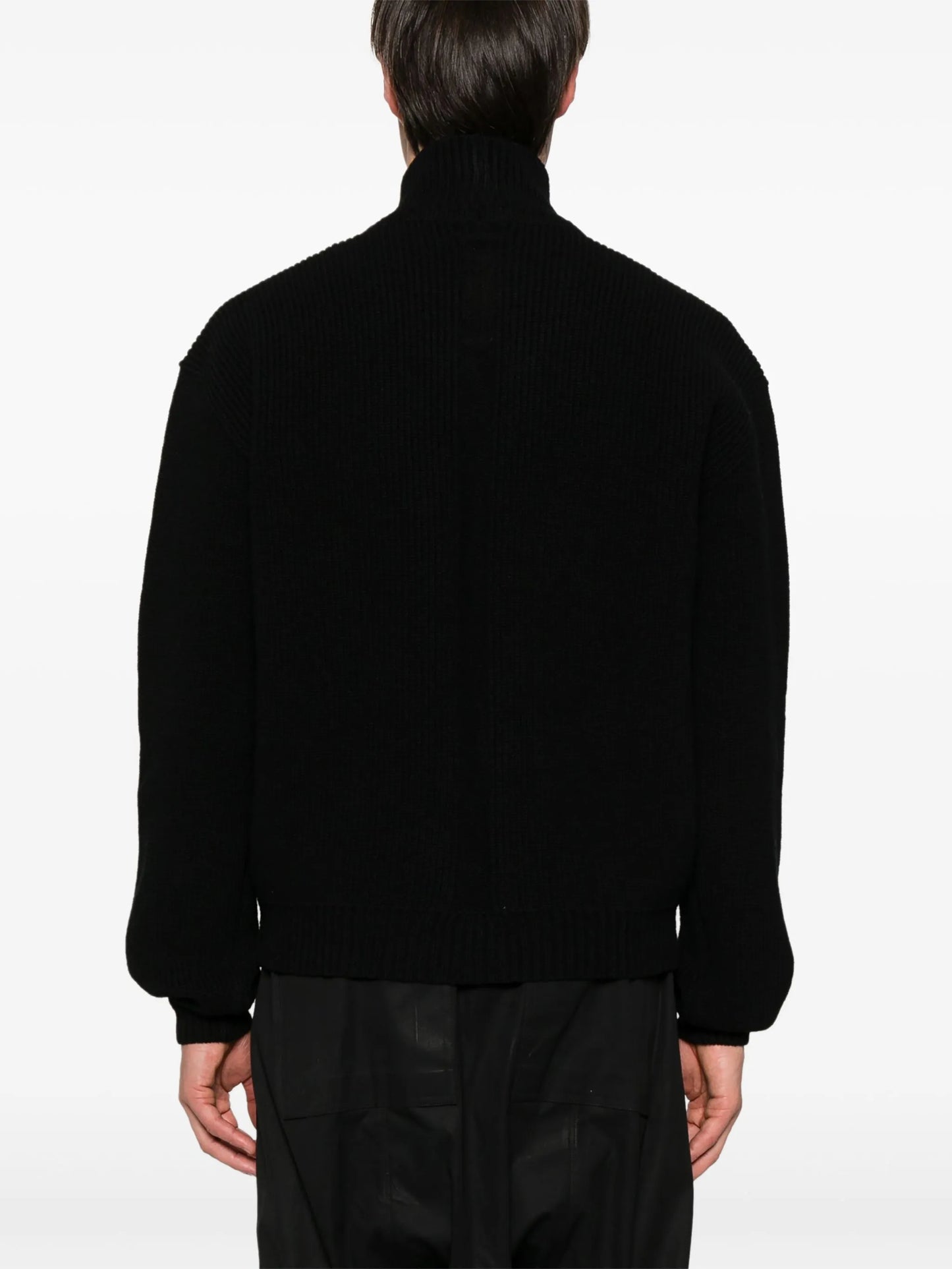 roll-neck virgin-wool jumper