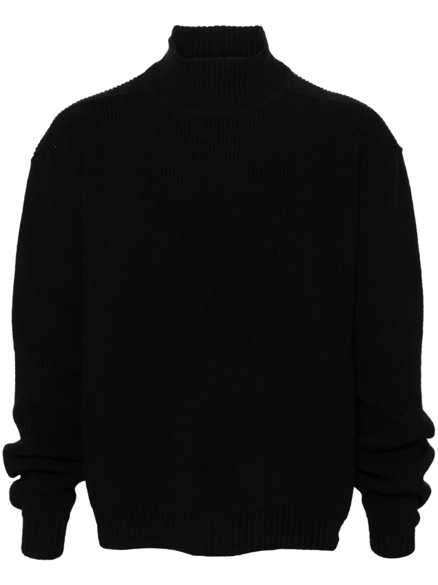 roll-neck virgin-wool jumper