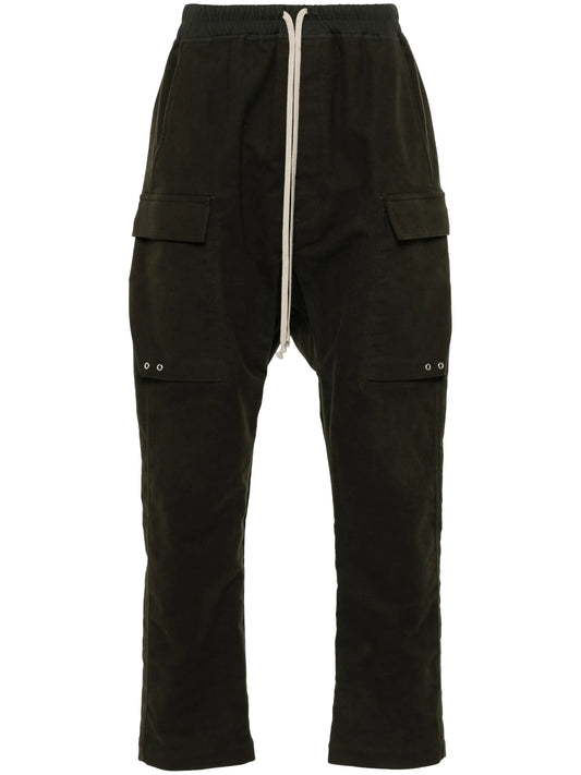 twill-weave cargo pants