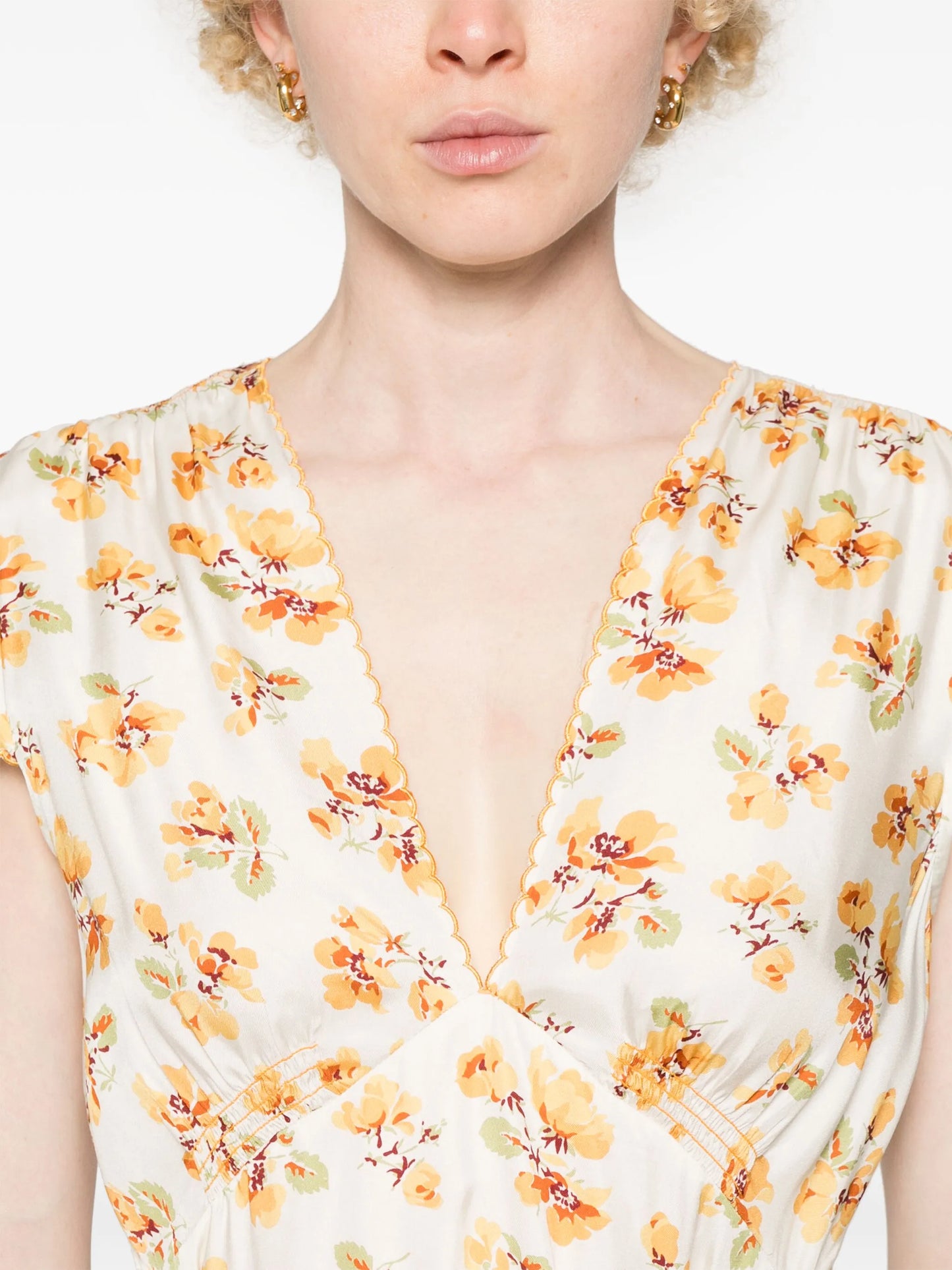 Dianne floral-print dress