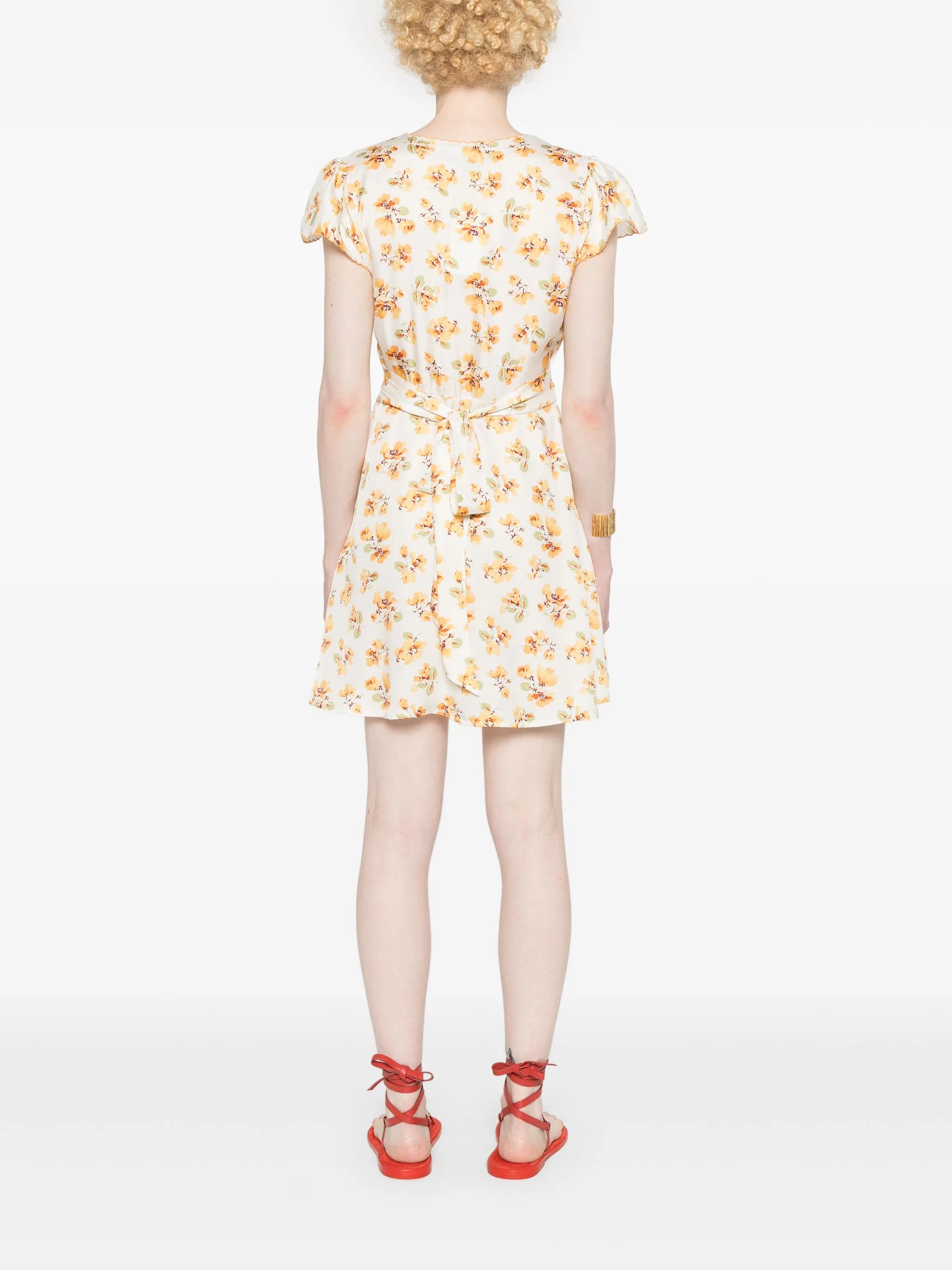 Dianne floral-print dress