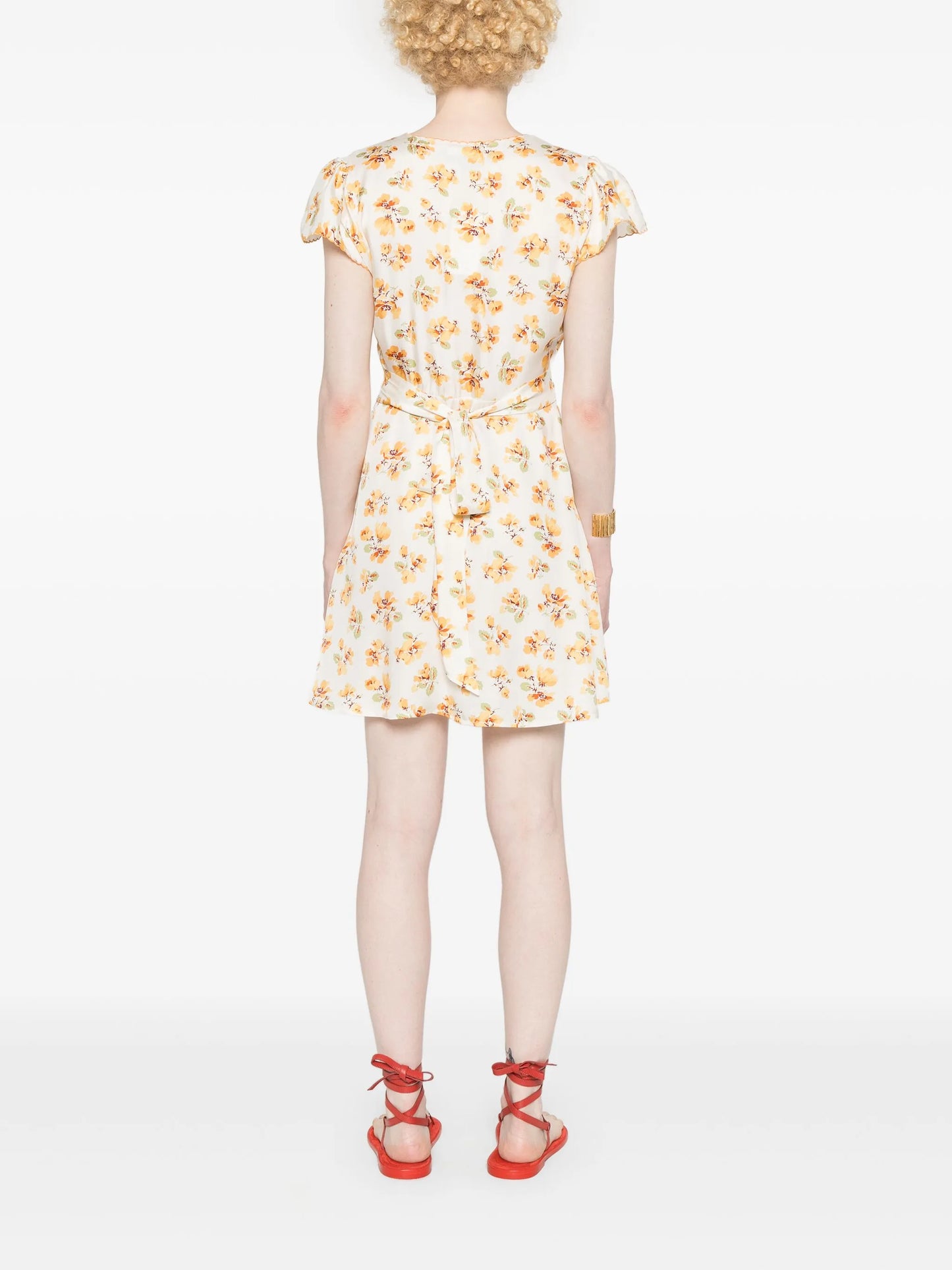 Dianne floral-print dress