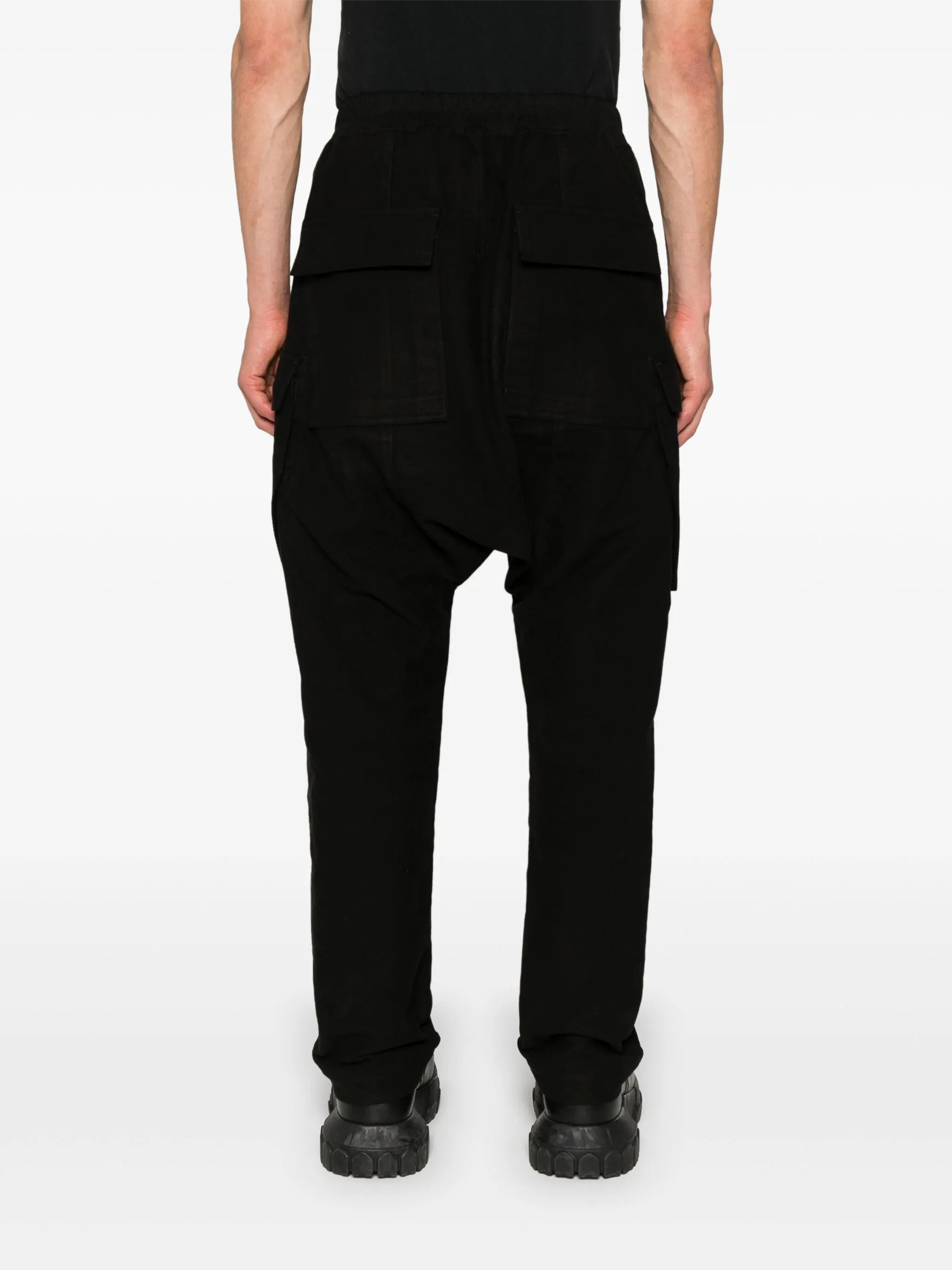 twill-weave cargo pants