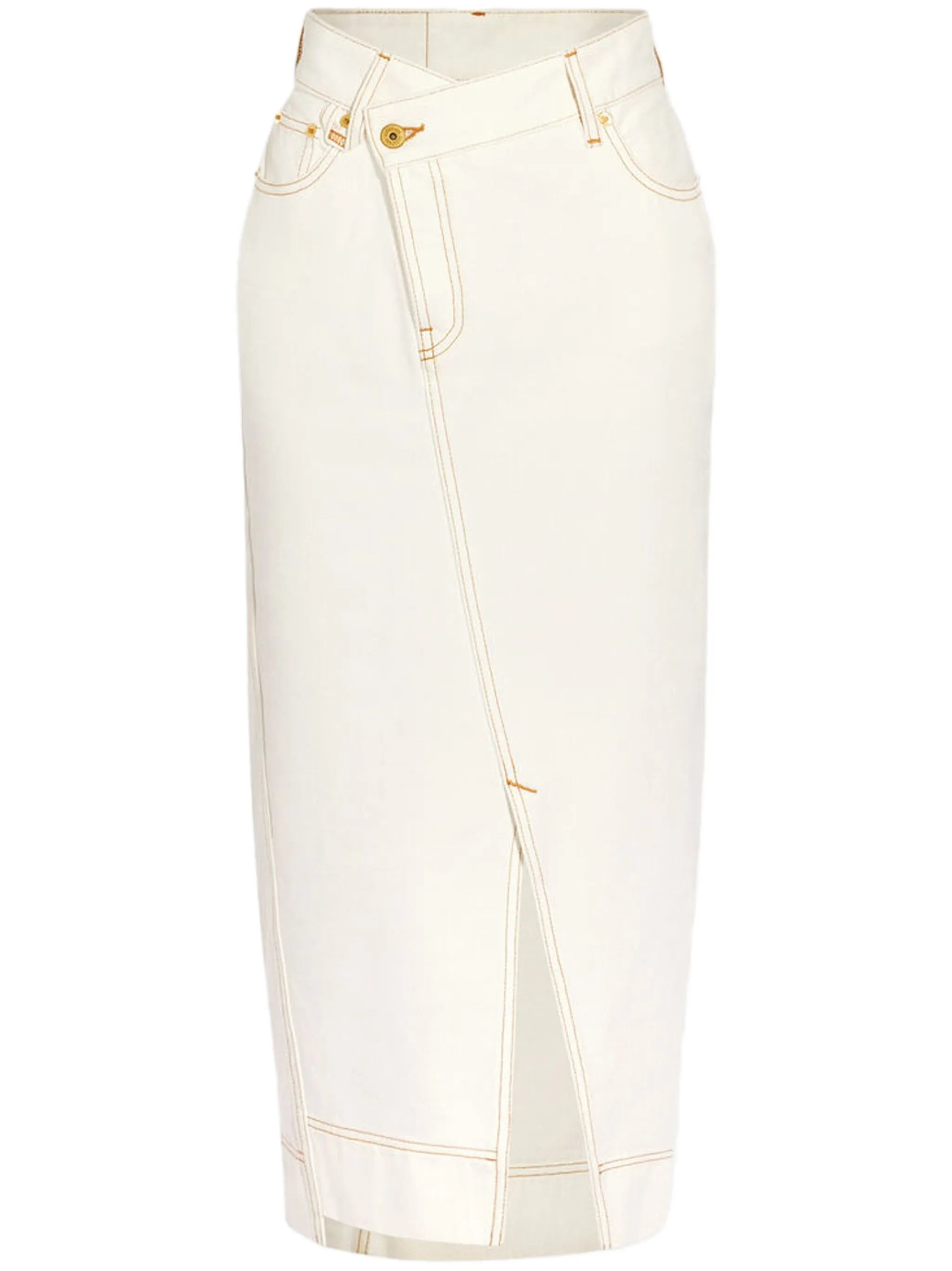 La jupe de-Nîmes midi skirt
