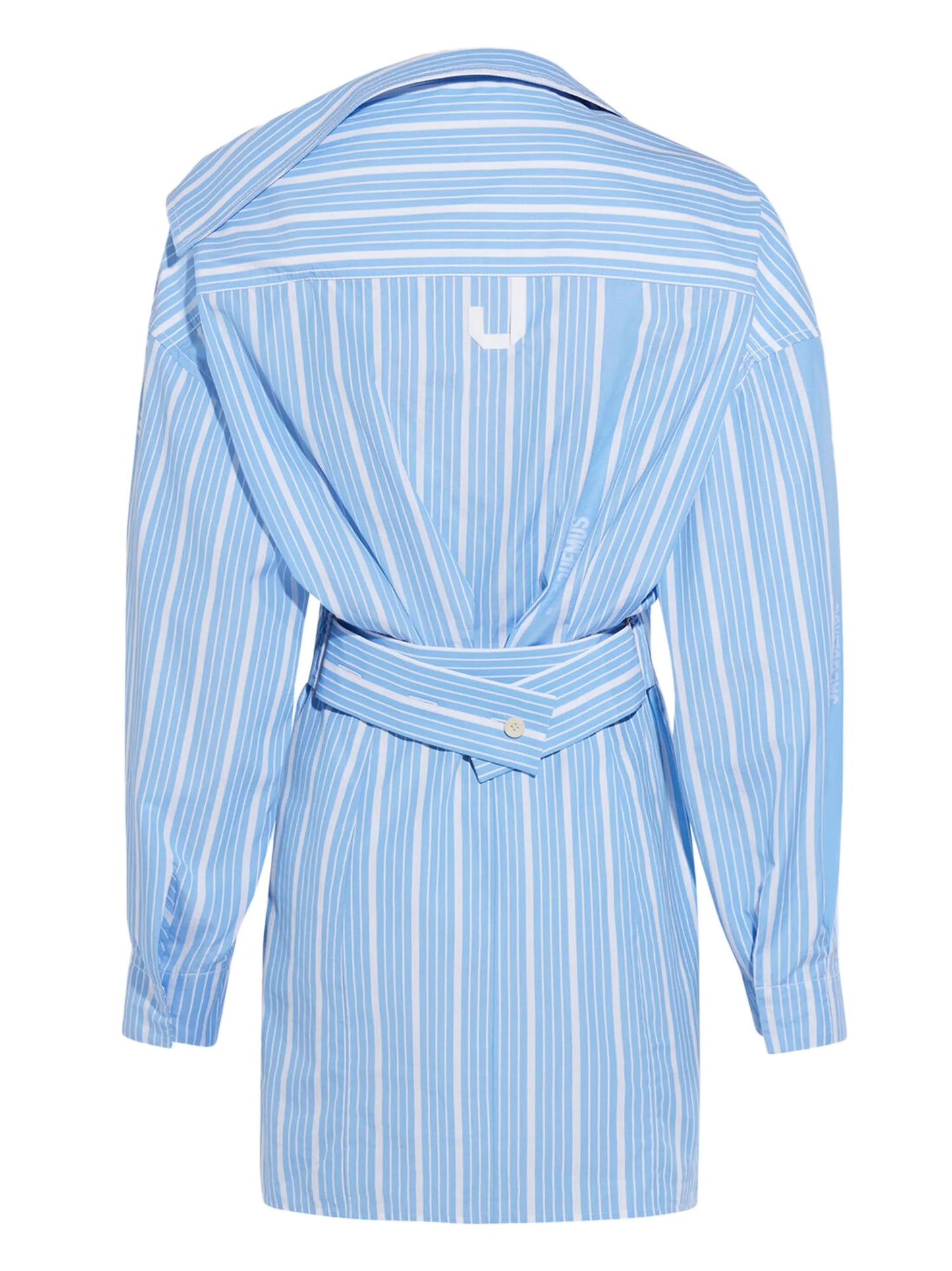 striped cotton dress