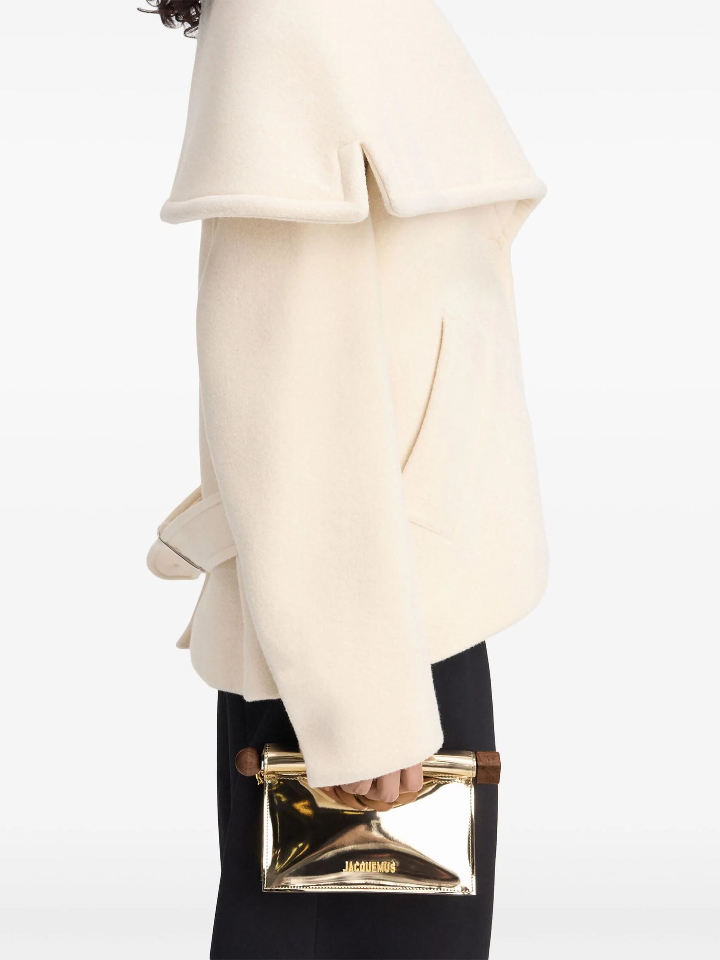 La Petite Pochette Rond Carré clutch bag