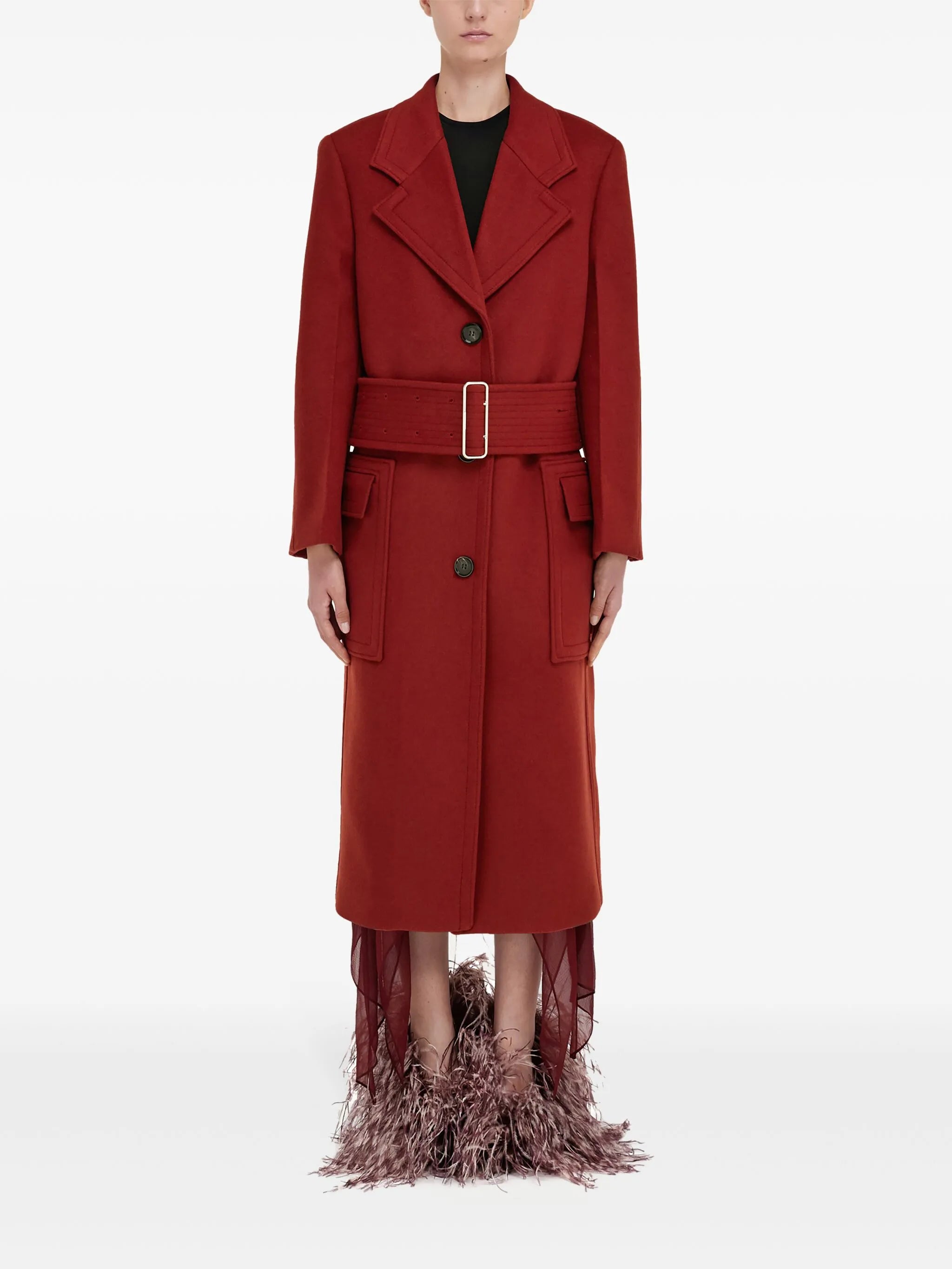 belted coat