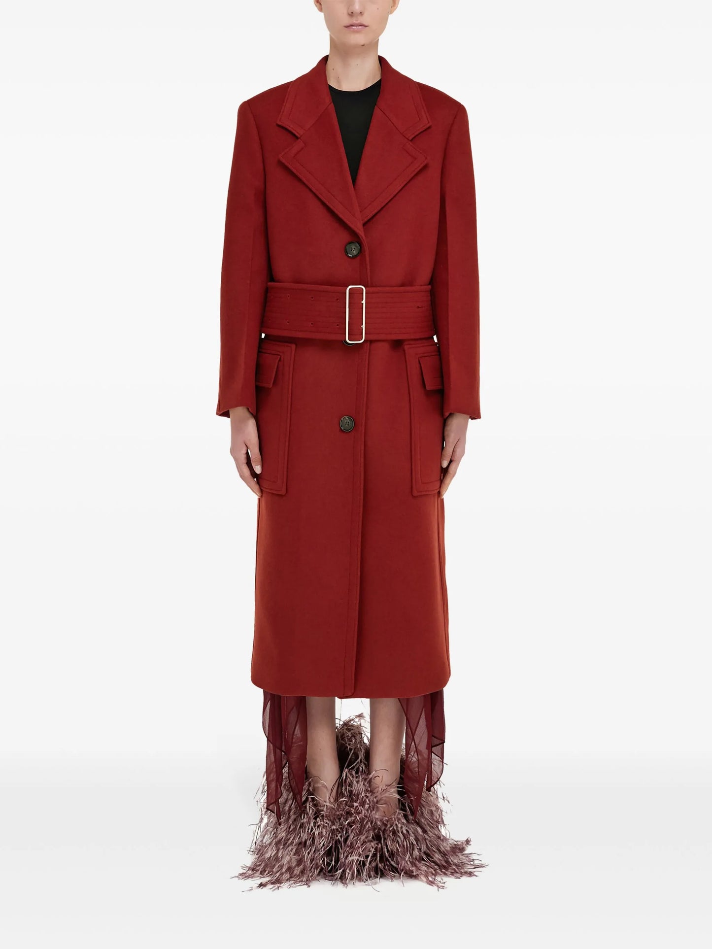 belted coat