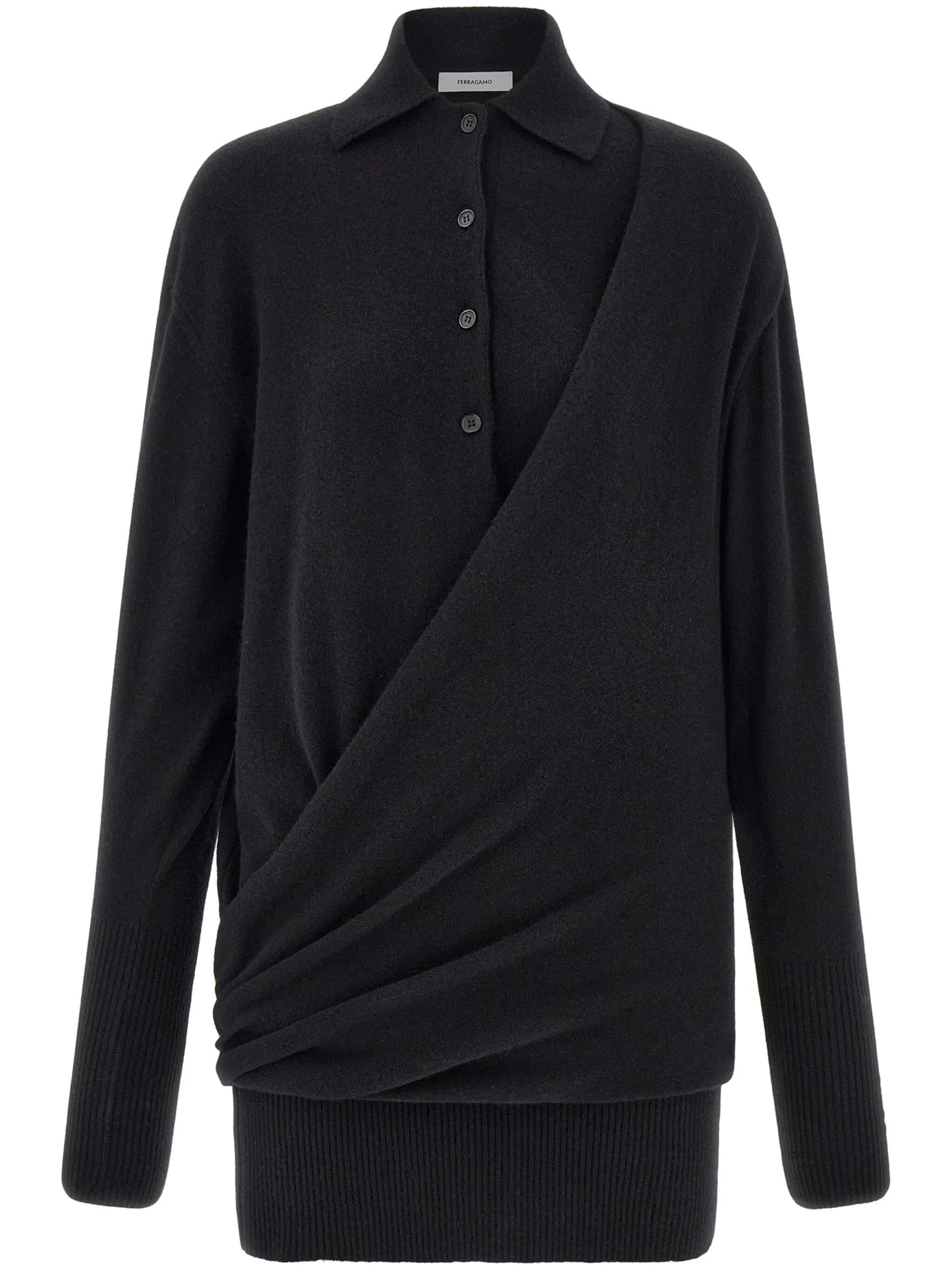knitted polo dress