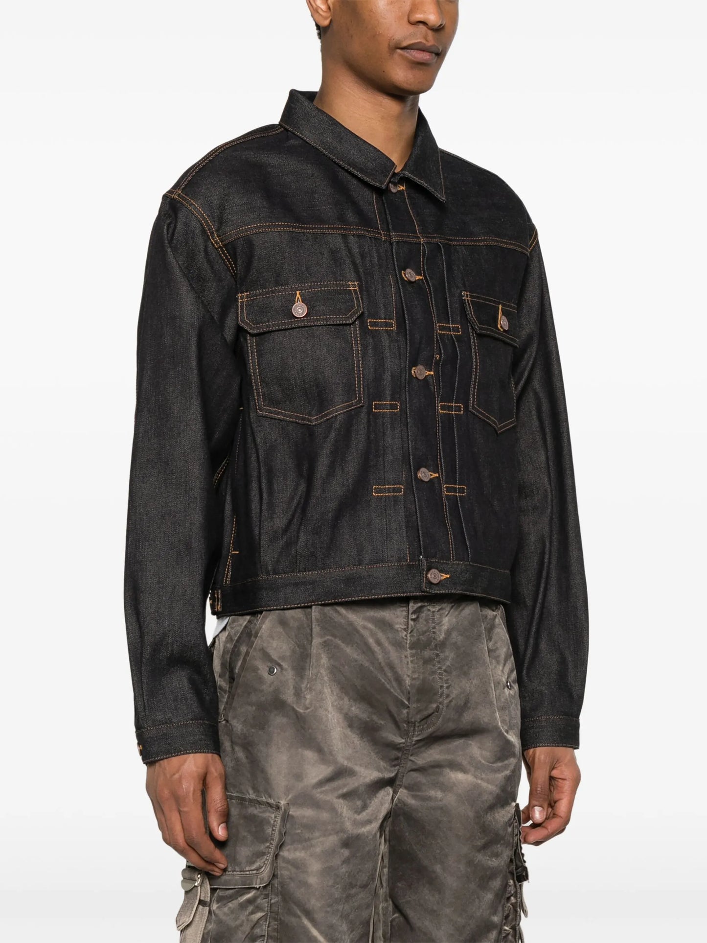 101 Unwashed denim jacket