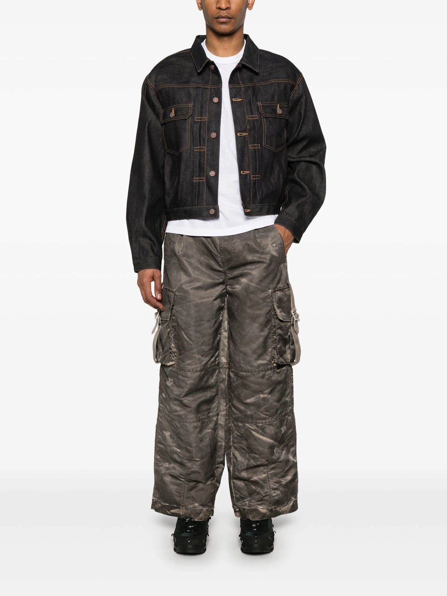 101 Unwashed denim jacket