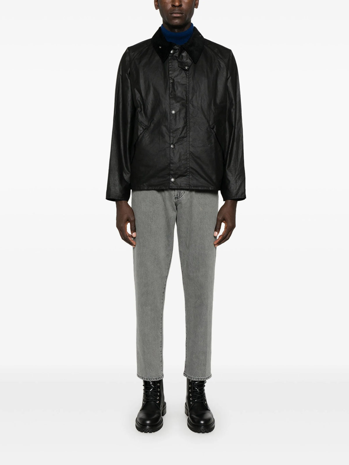 Transport waxed jacket