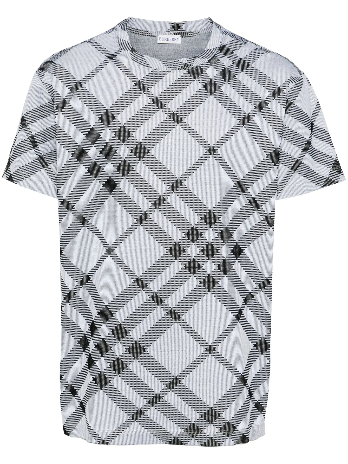 Vintage Check-pattern T-shirt