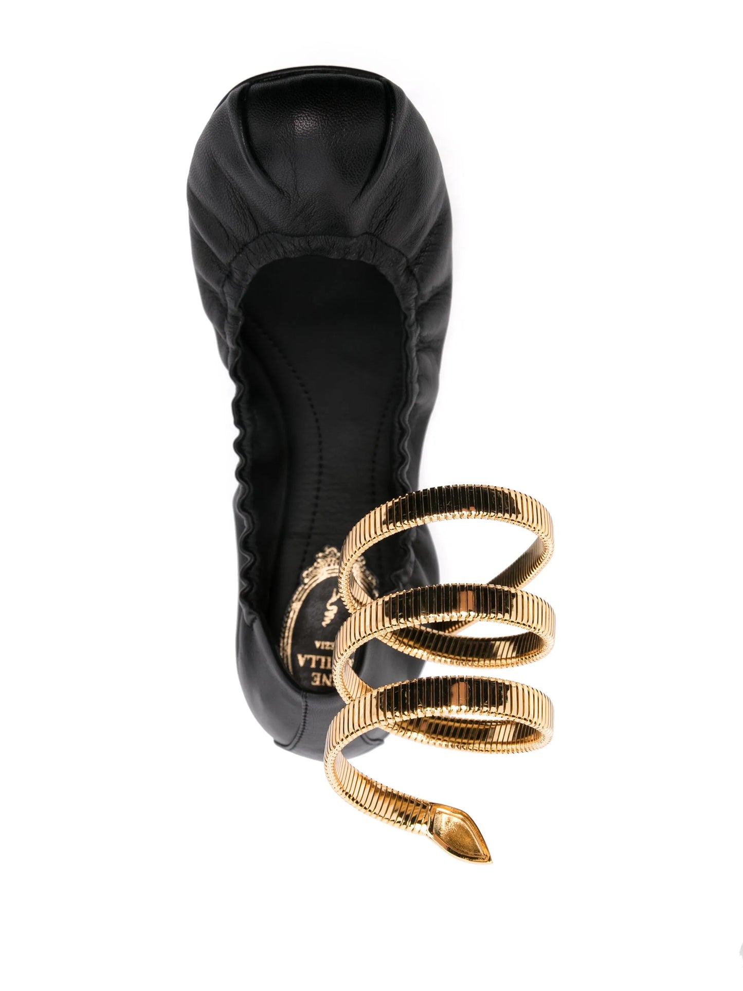 Juniper leather ballerina shoes