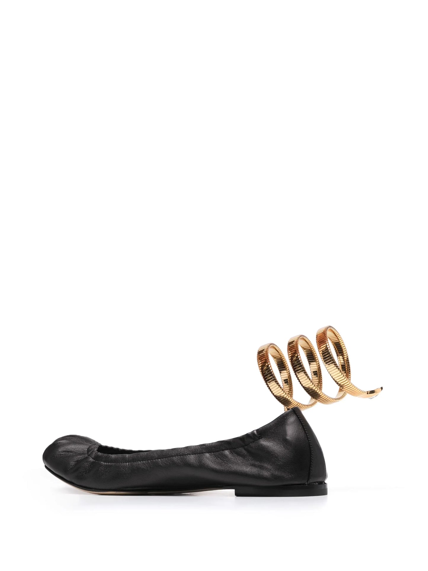 Juniper leather ballerina shoes