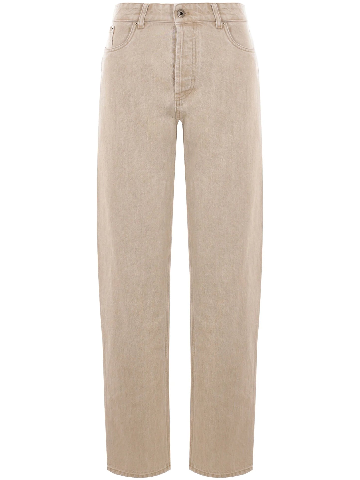 straight-leg jeans