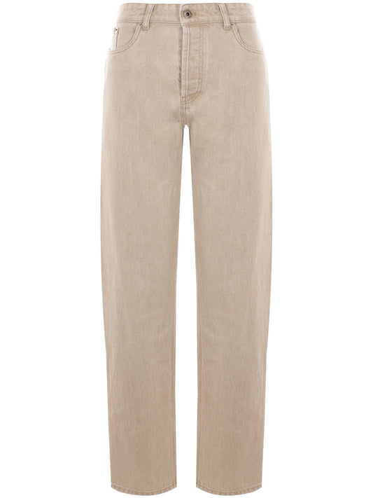 straight-leg jeans