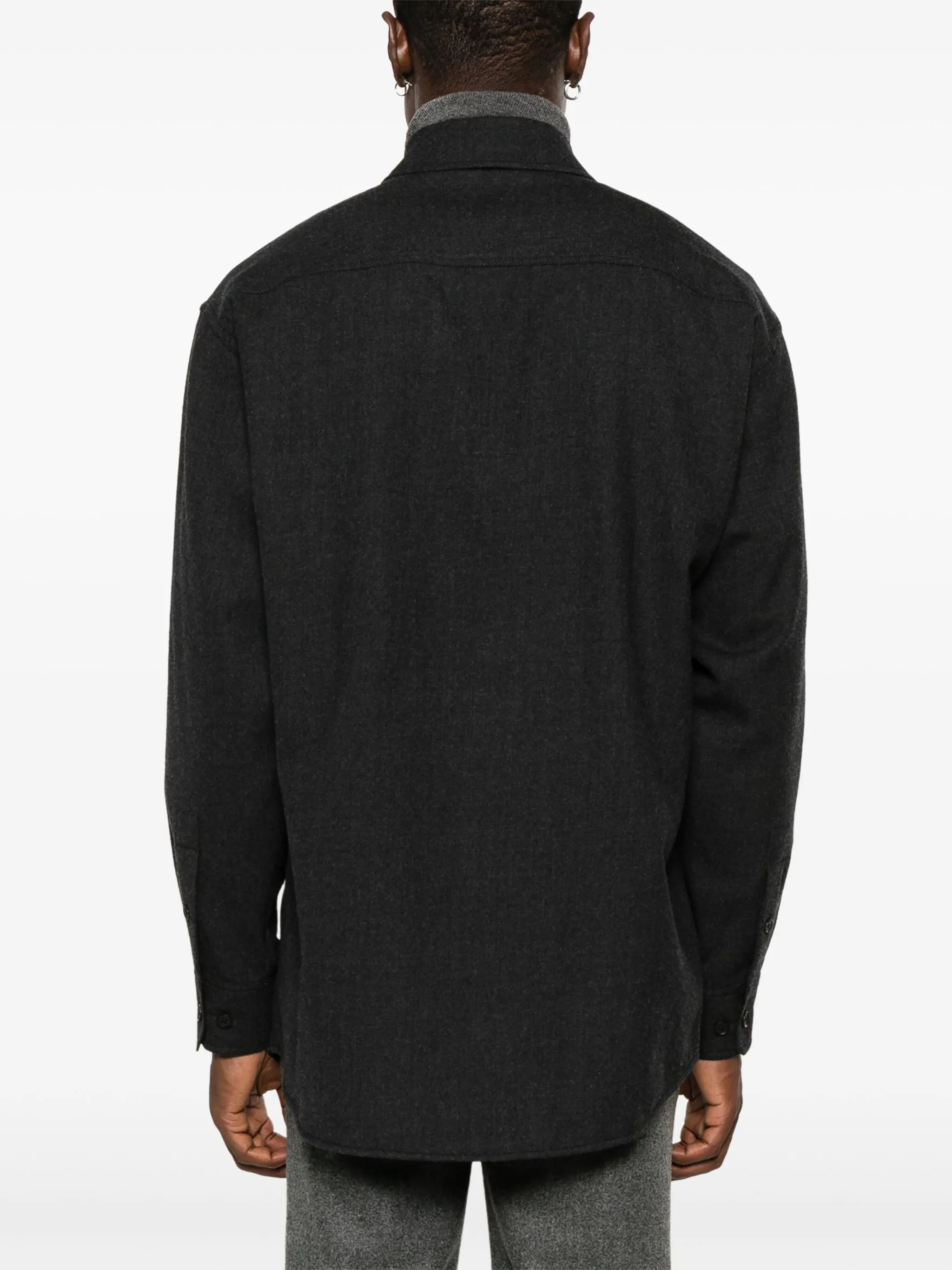 virgin-wool shirt