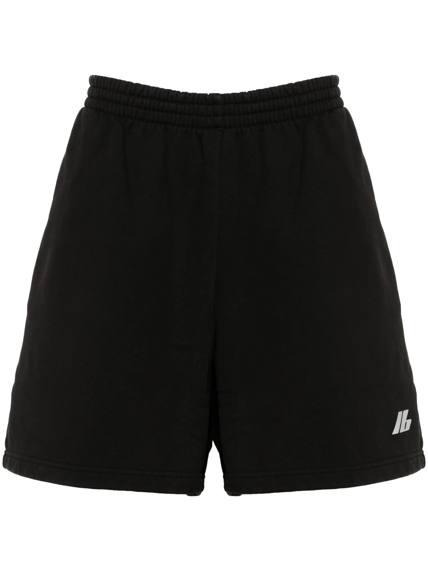 logo-print shorts