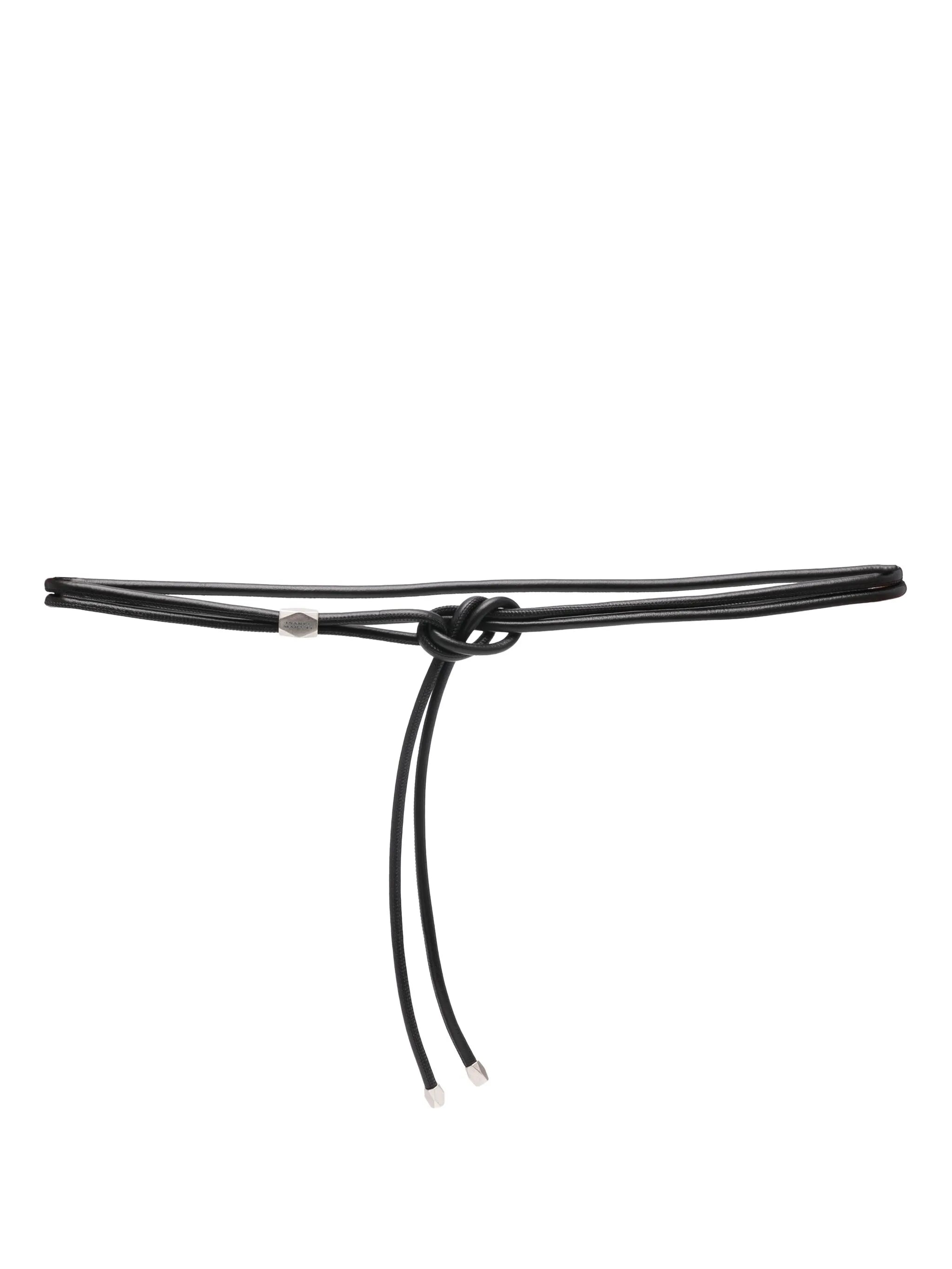 Silvia leather belt
