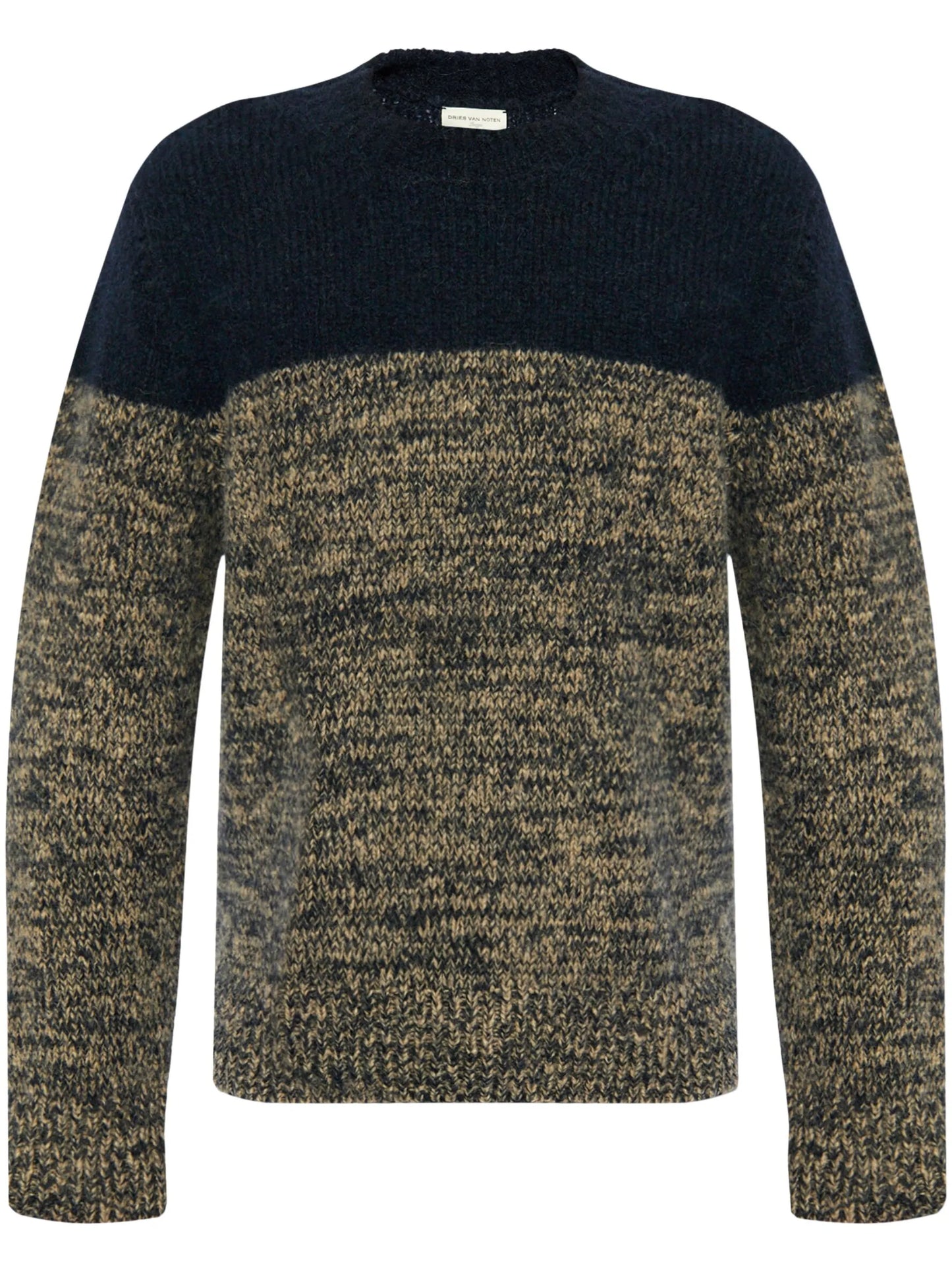 colour-block jumper
