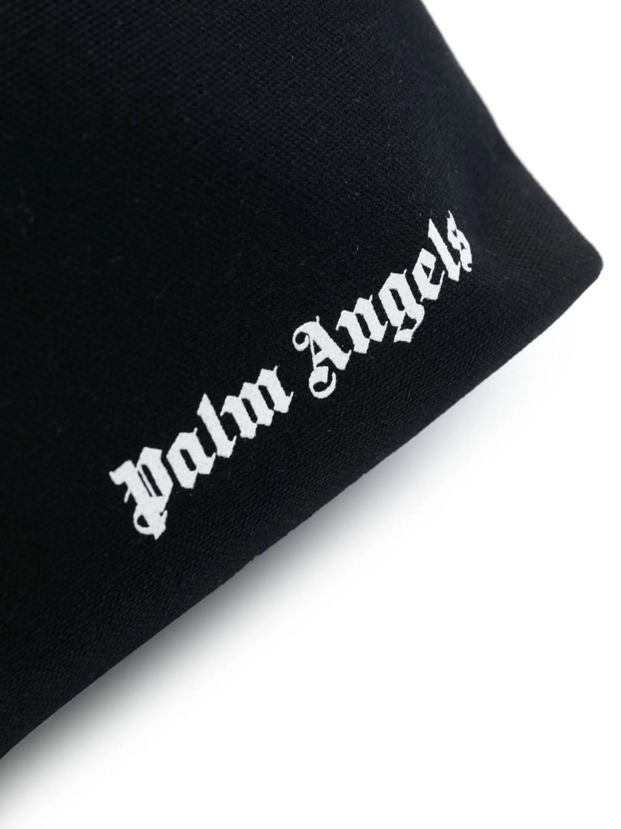 logo-print tote bag