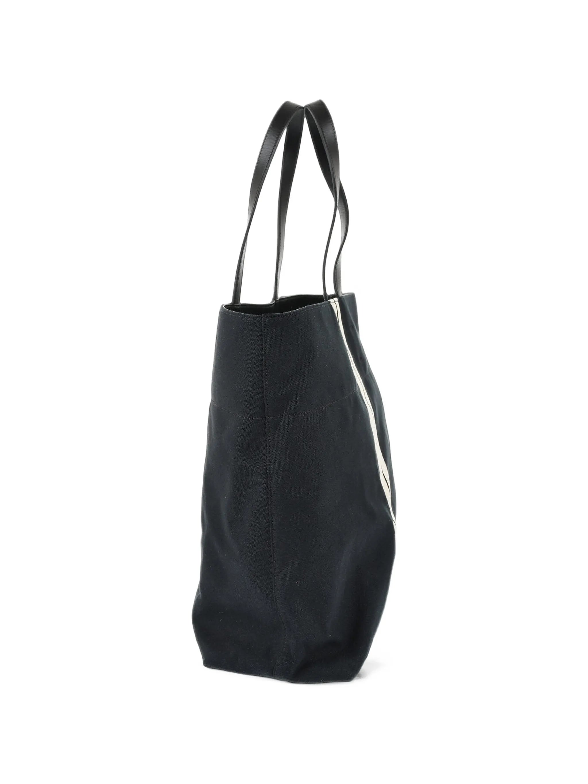 logo-print tote bag