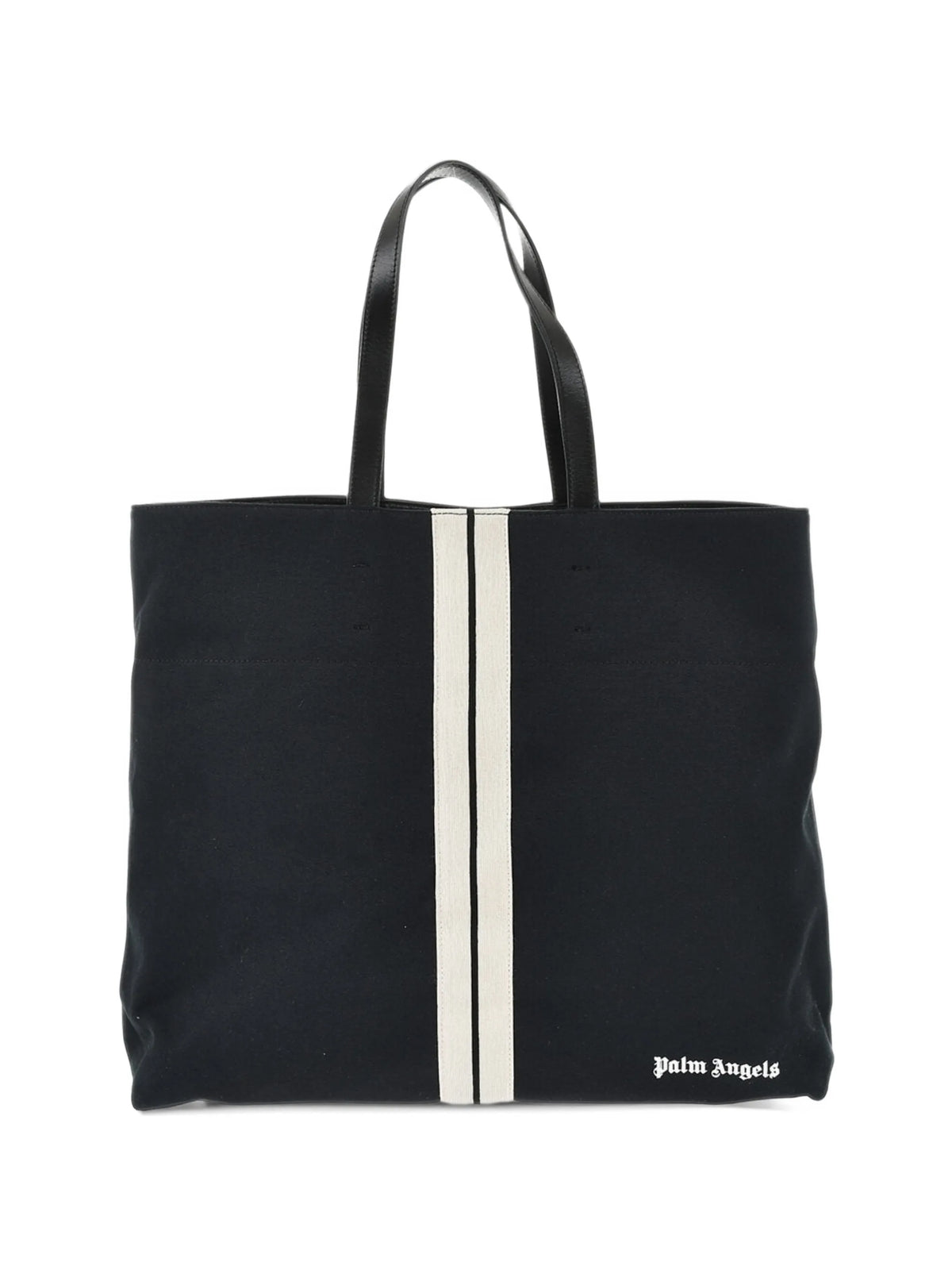 logo-print tote bag