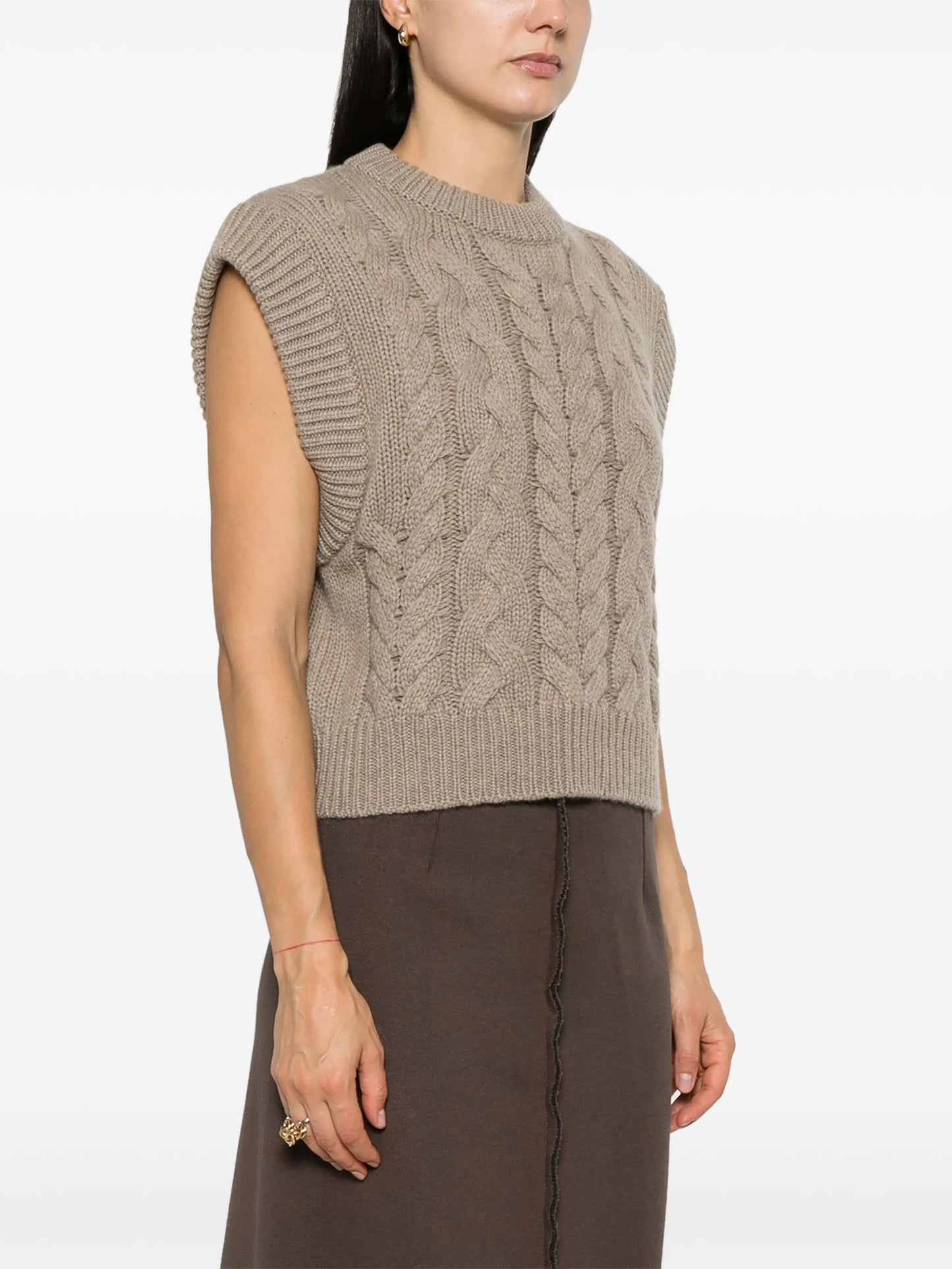 Hayley knitted vest