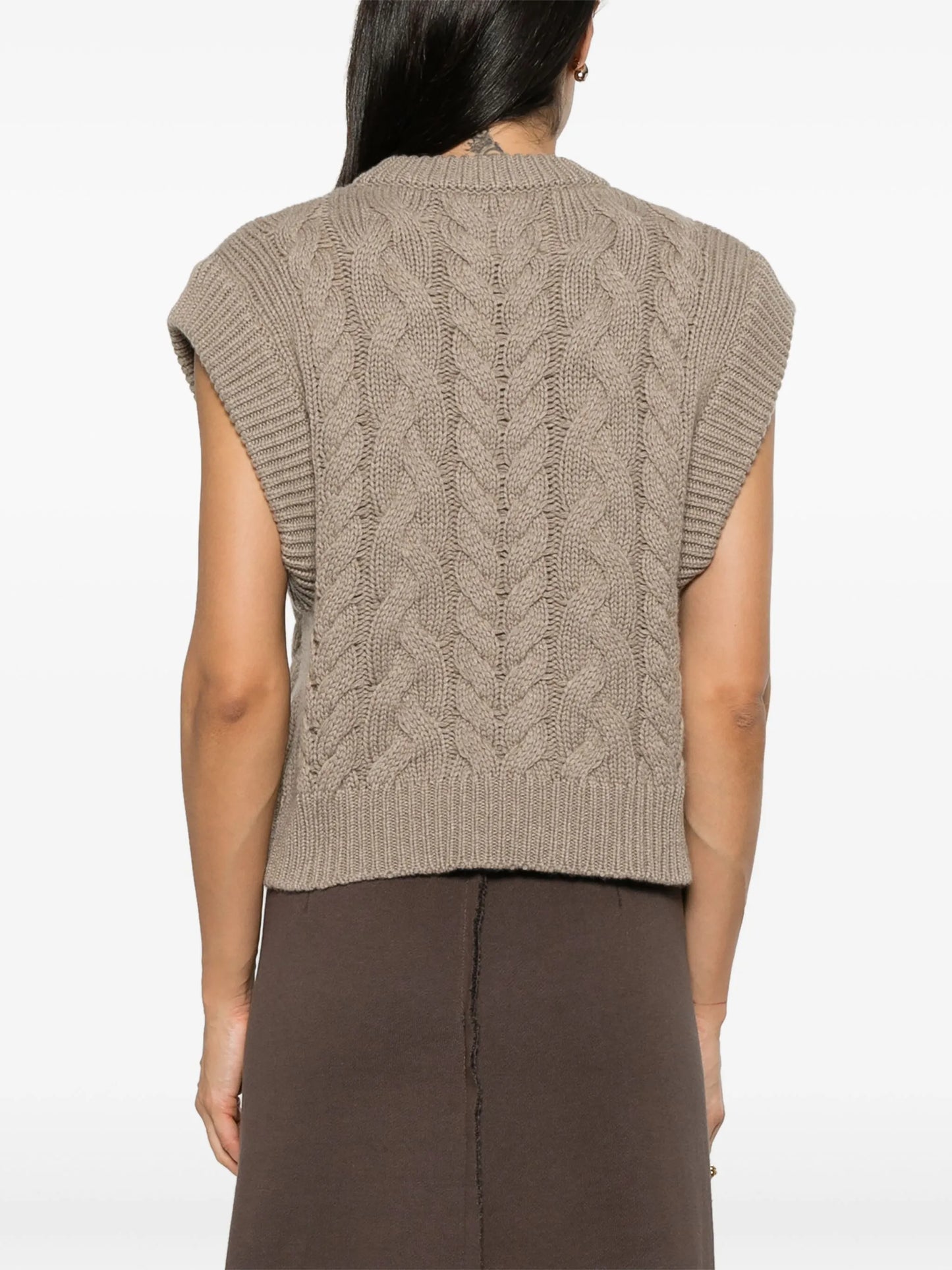 Hayley knitted vest