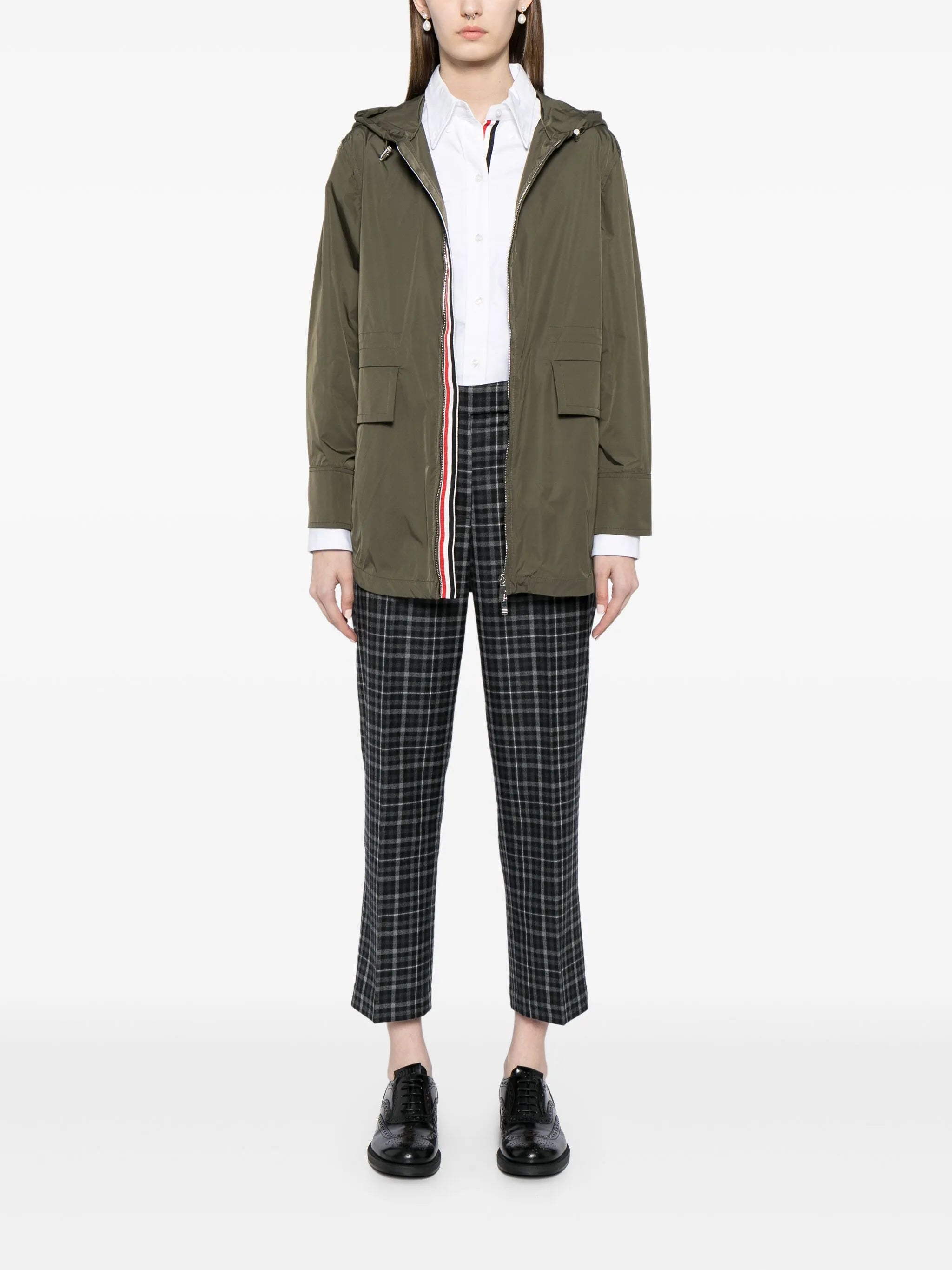 hooded parka jacket