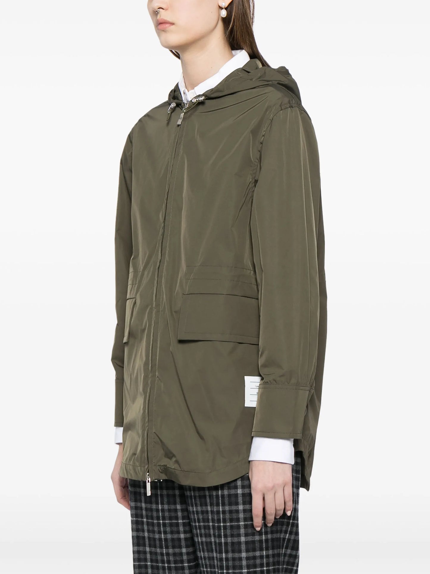 hooded parka jacket